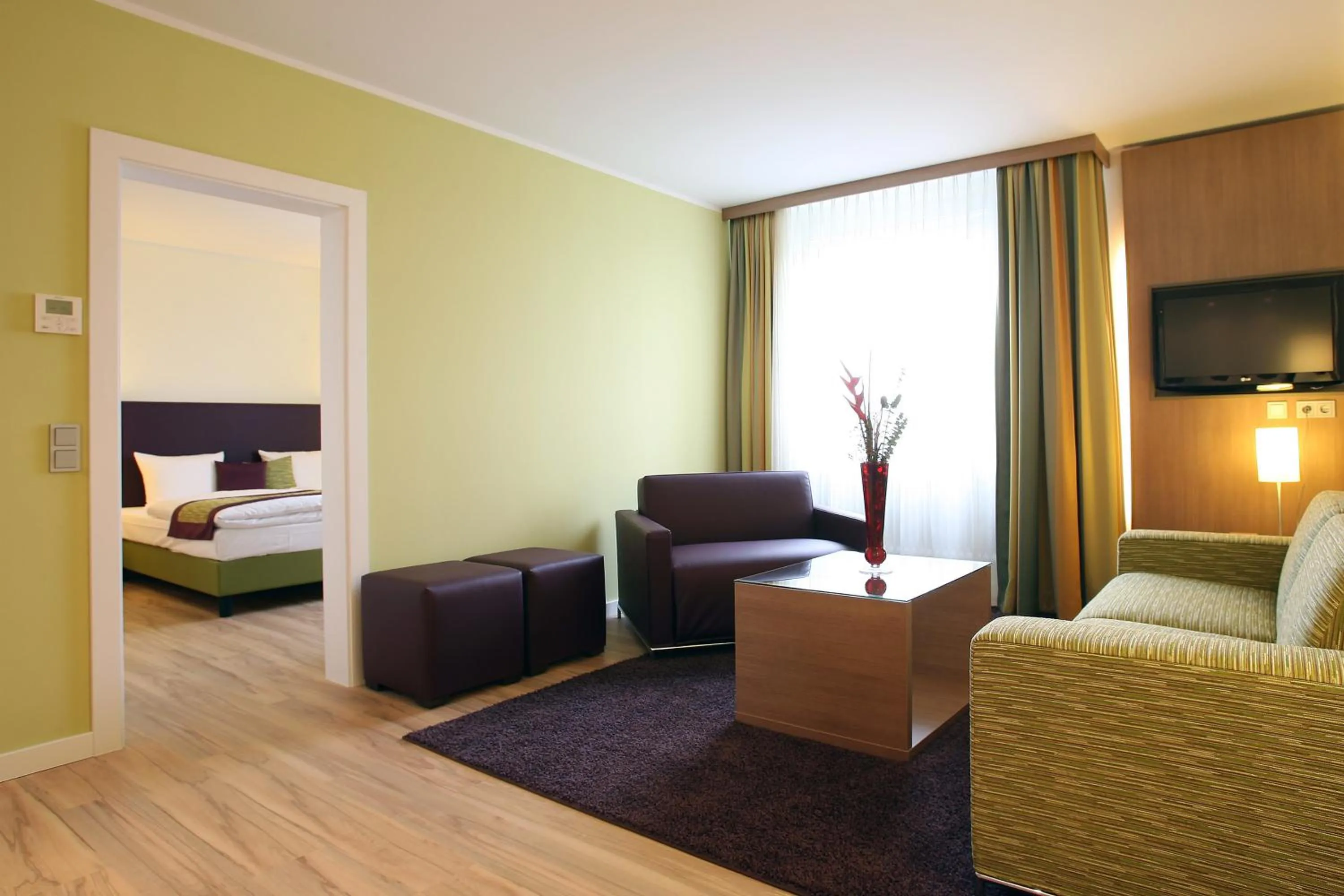 Photo of the whole room, Bed in Congress Hotel am Stadtpark