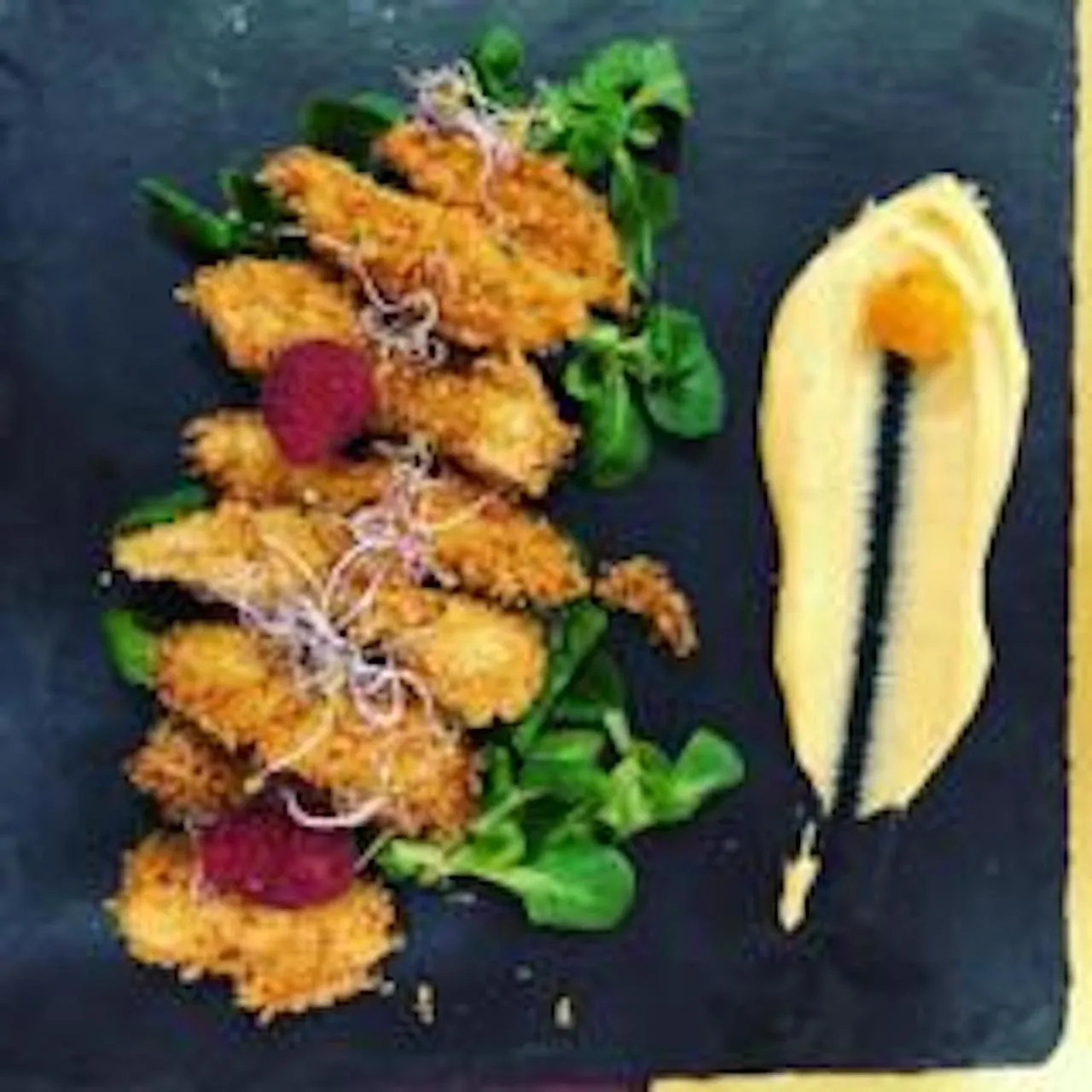 Food close-up in Hotel Sena