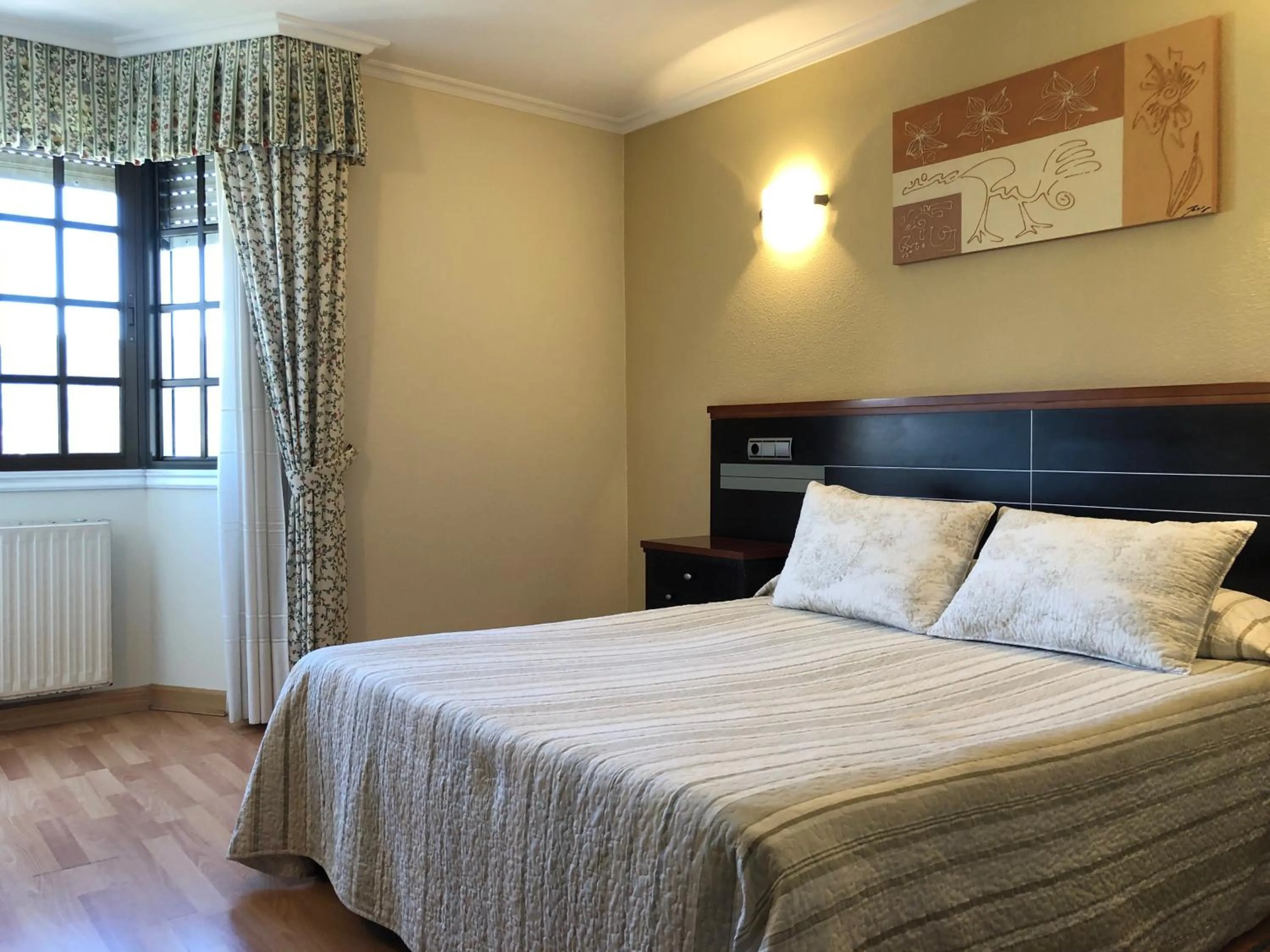 Decorative detail, Bed in Hotel Sena