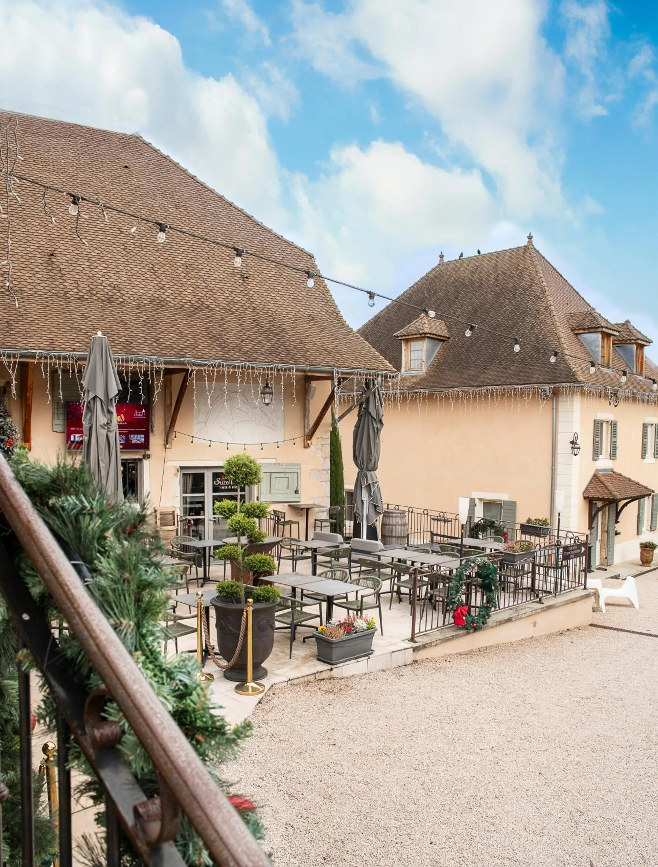 Property building in Domaine de Suzel Hôtel & Spa