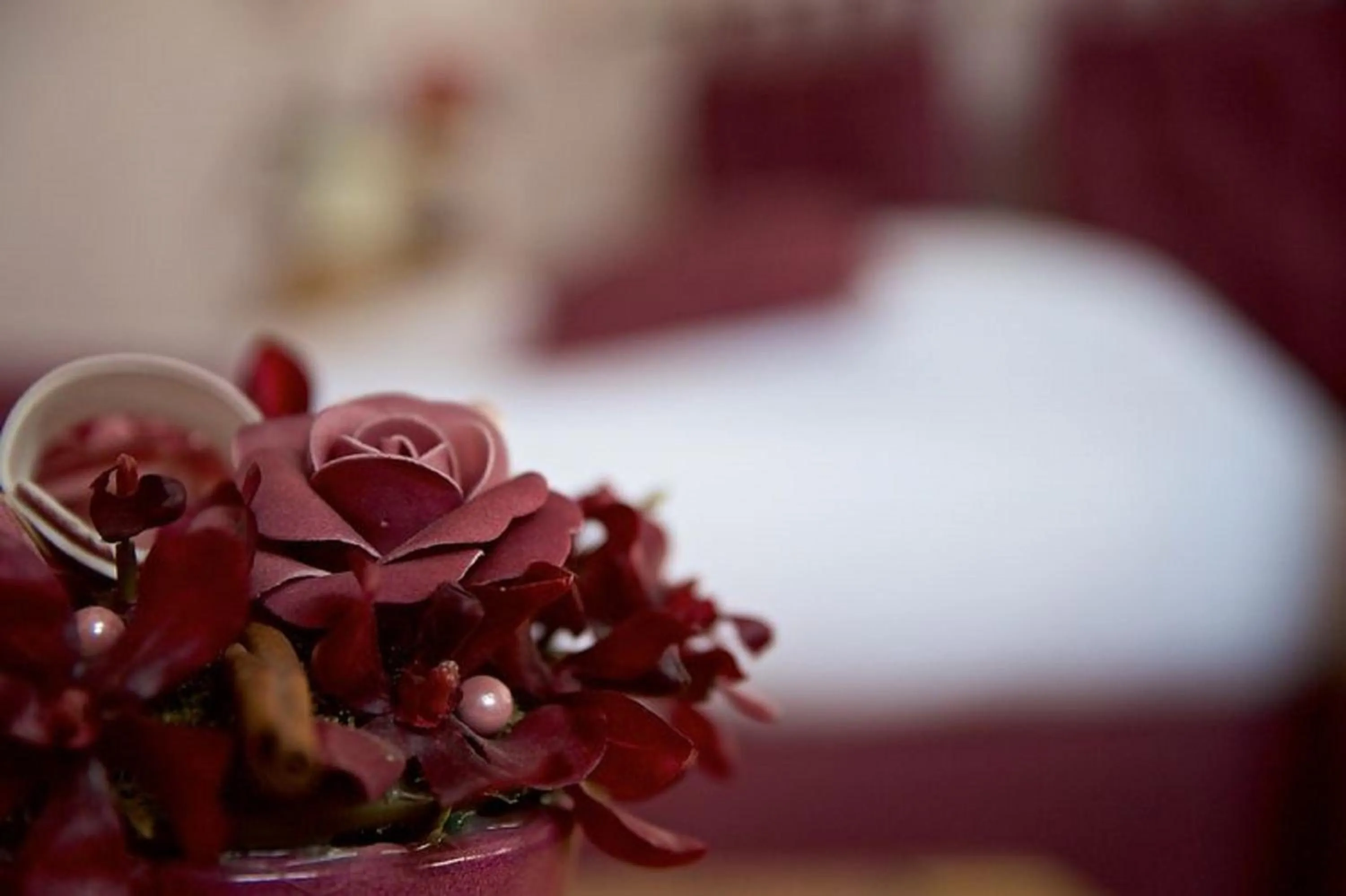 Decorative detail, Bed in La Grange de Boulaines