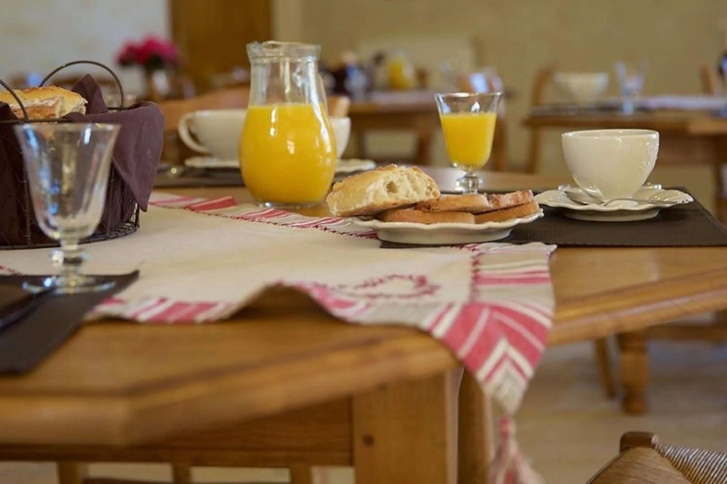 Food close-up in La Grange de Boulaines