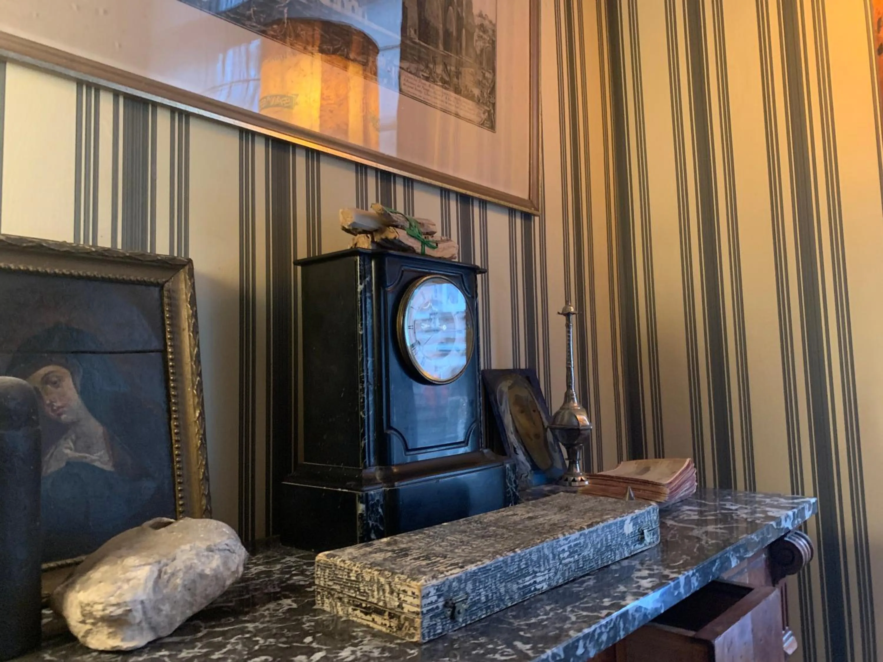 Living room in B&B Villa Thibault