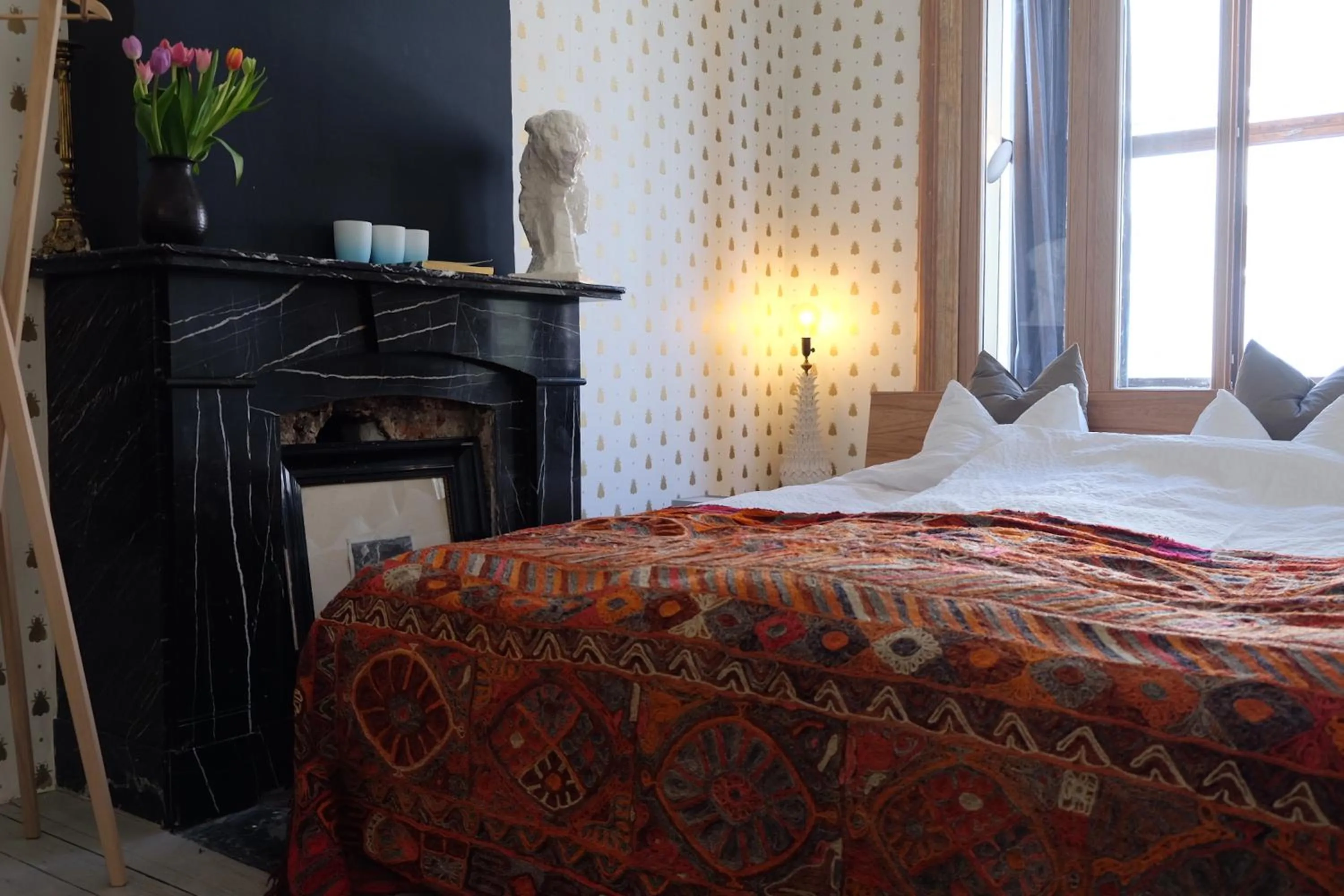 Decorative detail in B&B Villa Thibault