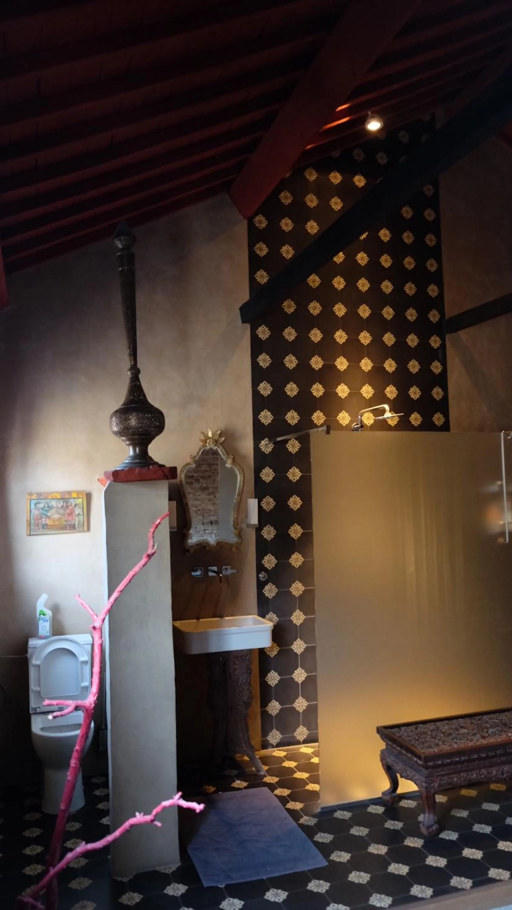 Bathroom in B&B Villa Thibault