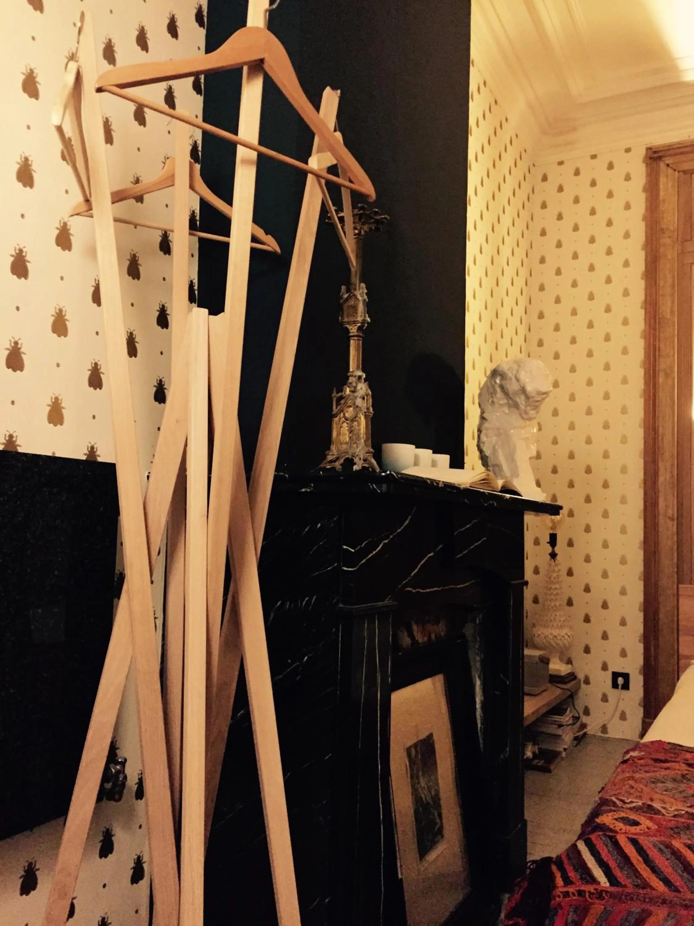 Decorative detail in B&B Villa Thibault