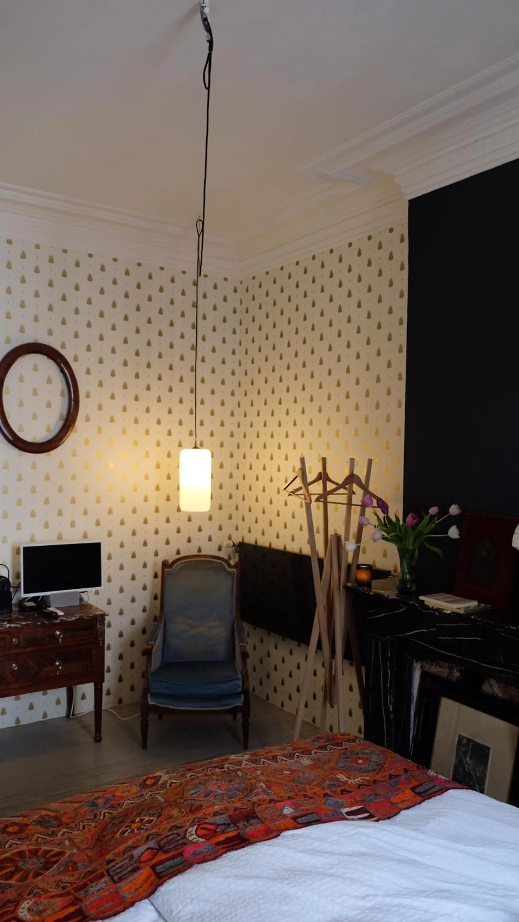 Decorative detail in B&B Villa Thibault