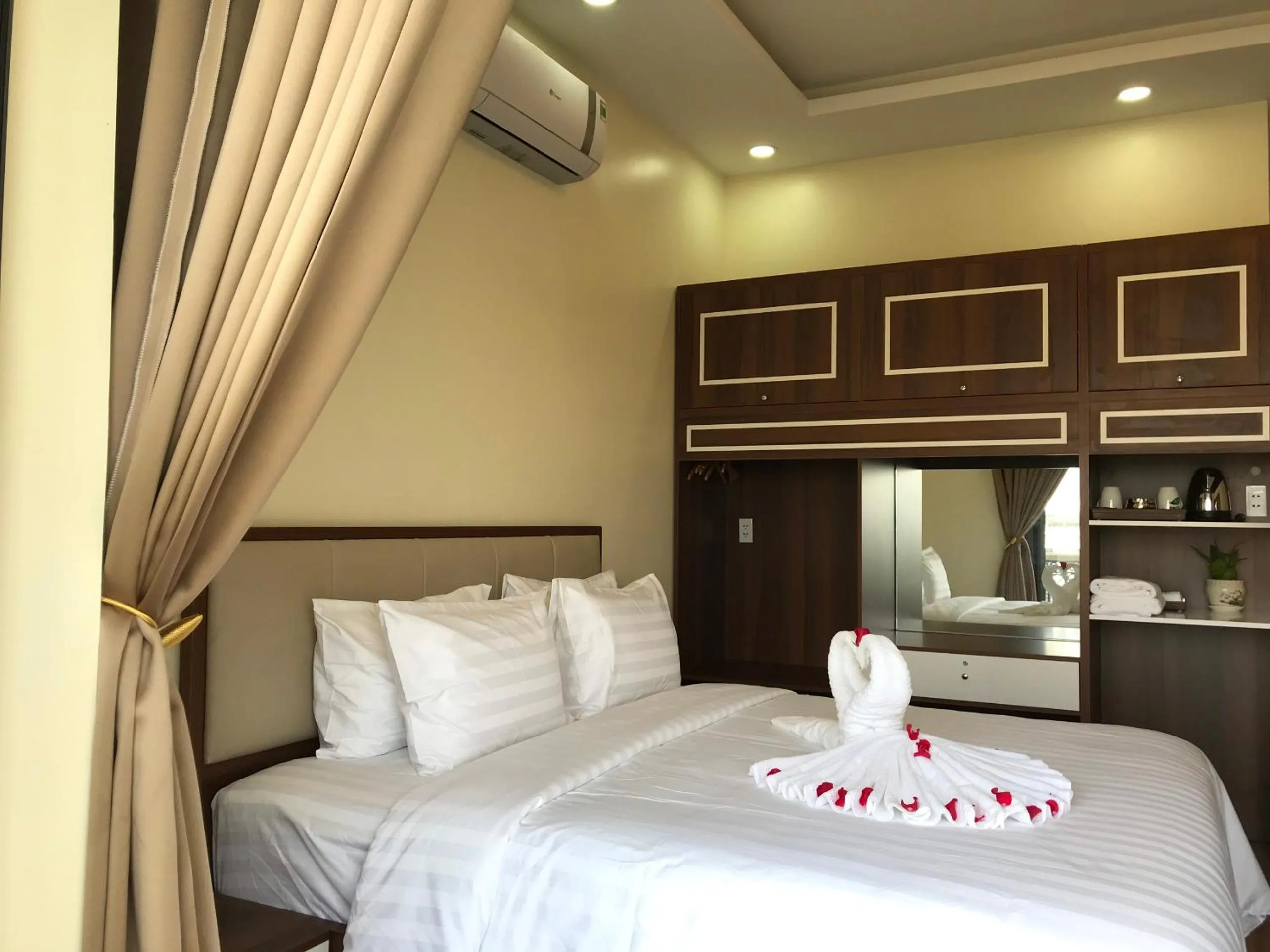 Bed in Winston Hotel Riverside