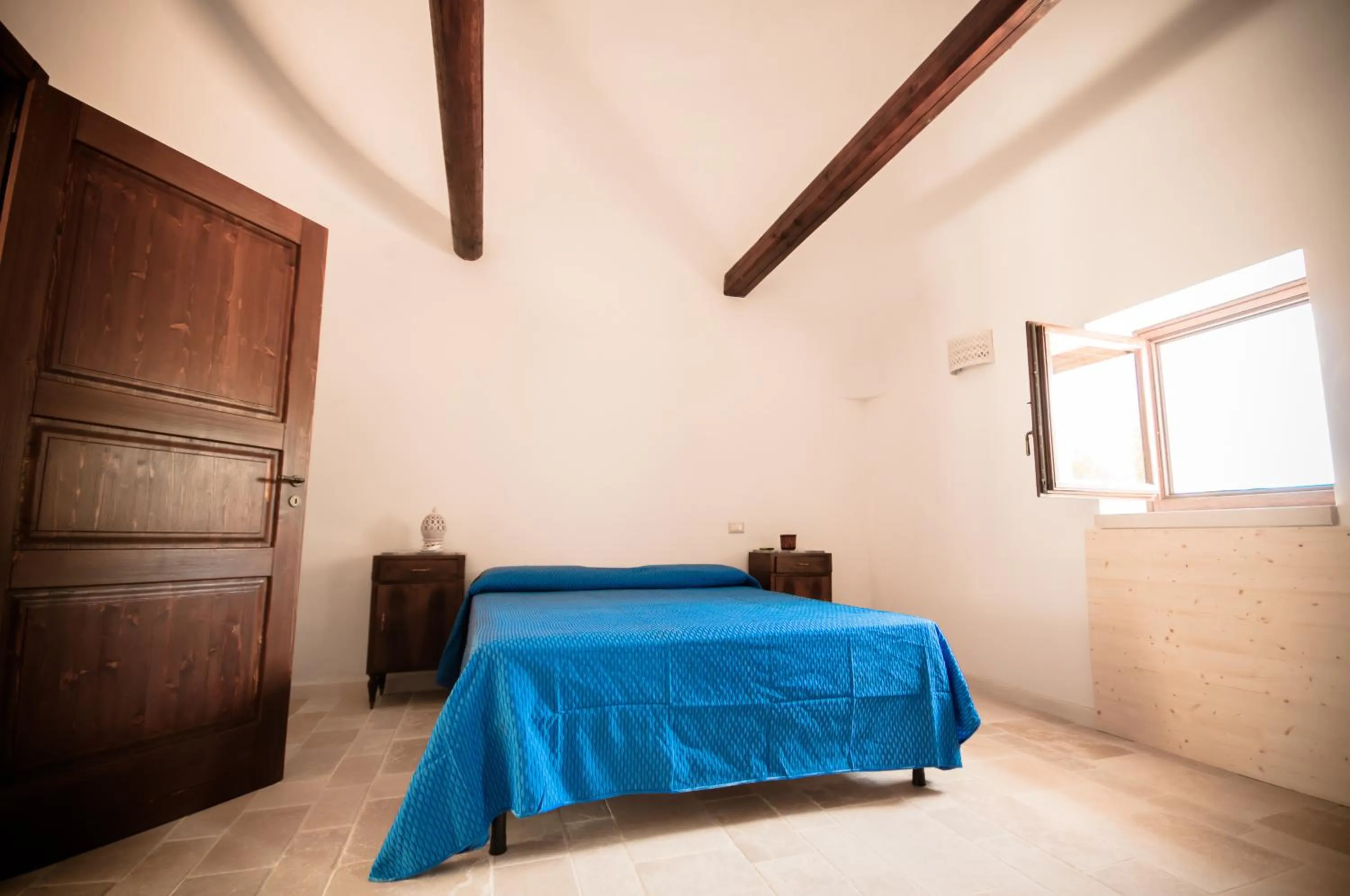 Bed in Resort Masseria Cecato