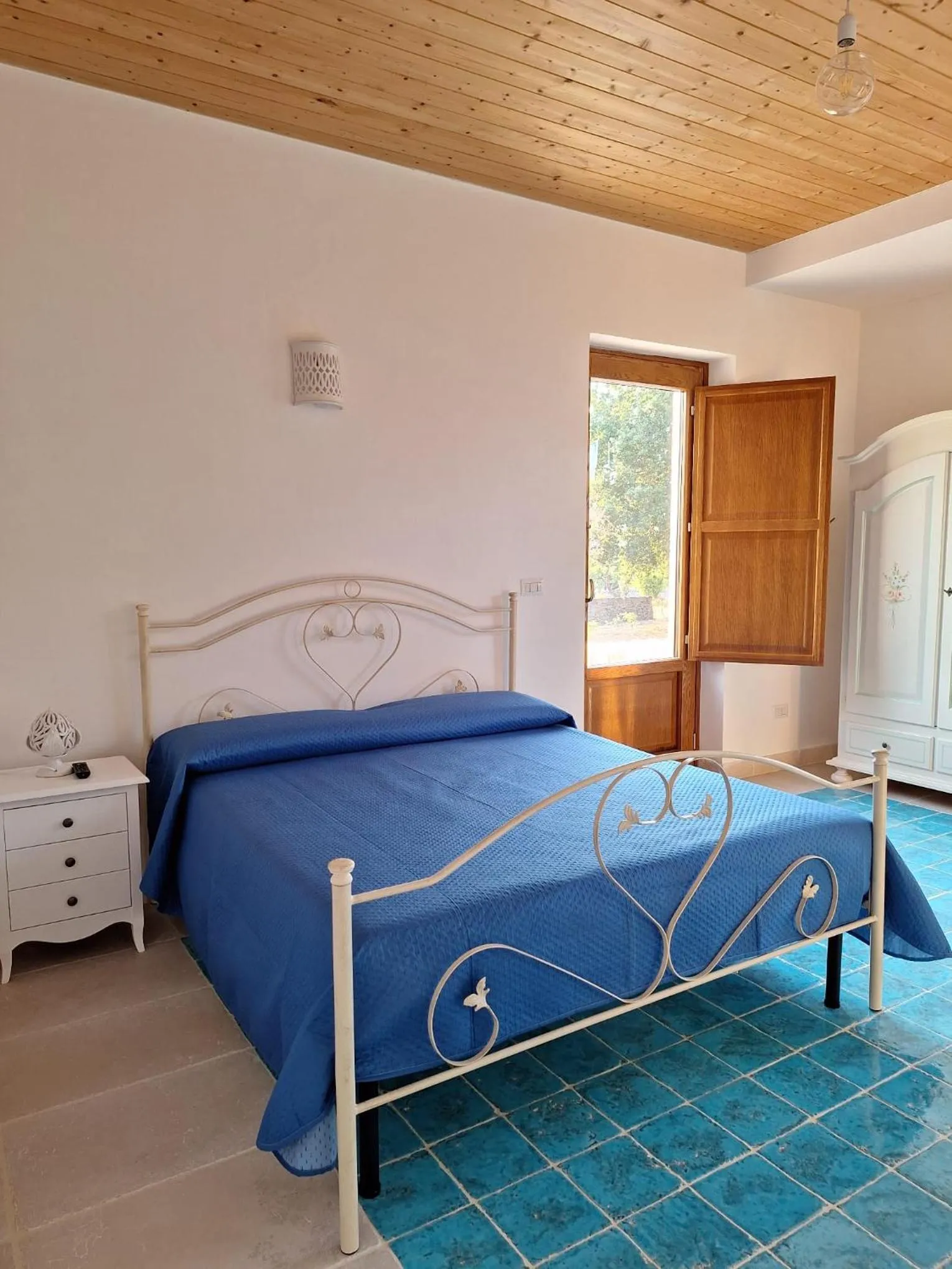 Bed in Resort Masseria Cecato