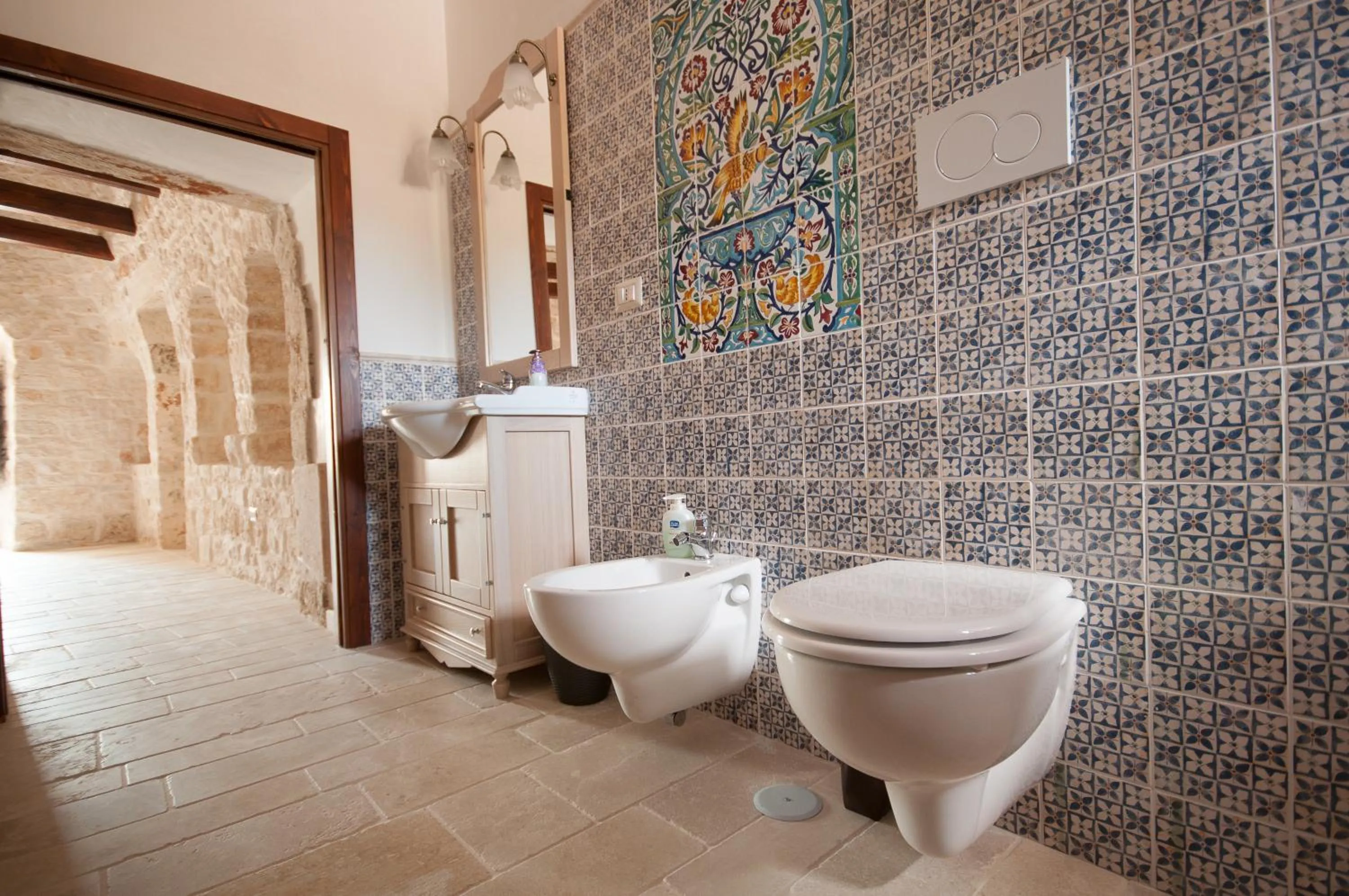 Bathroom in Resort Masseria Cecato