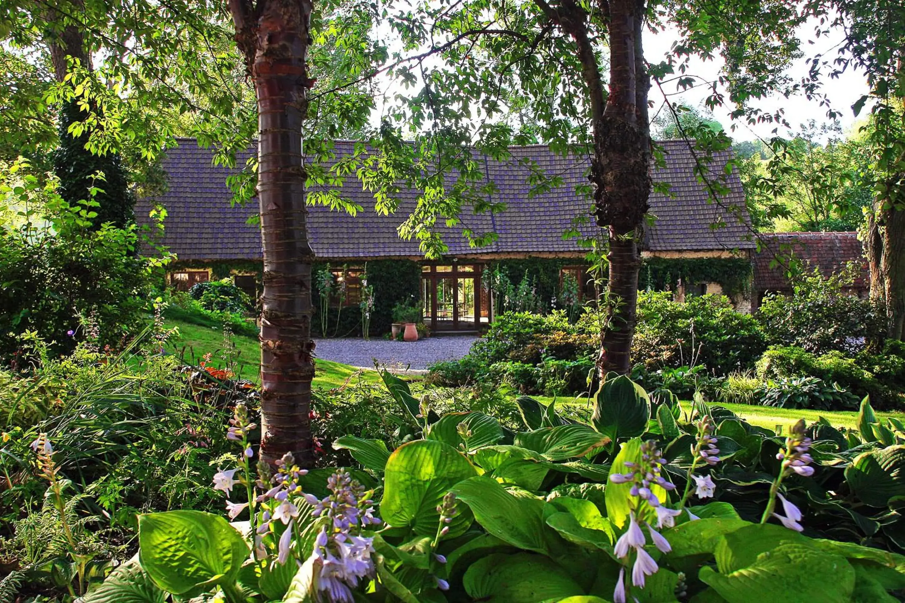 Property building in Château d'Harcelaines Property building in Château d'Harcelaines