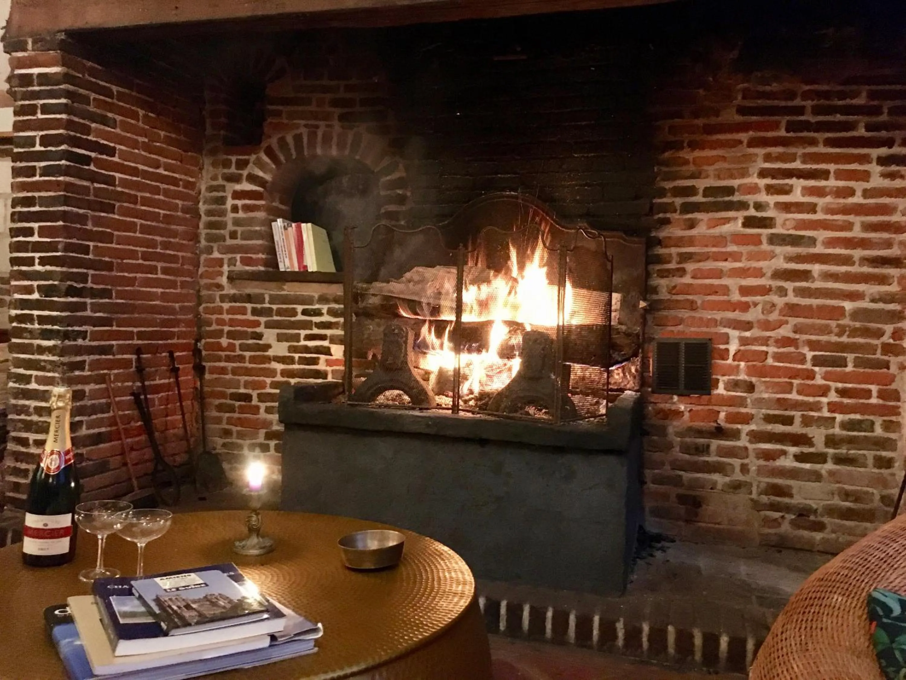 Dining area in Château d'Harcelaines