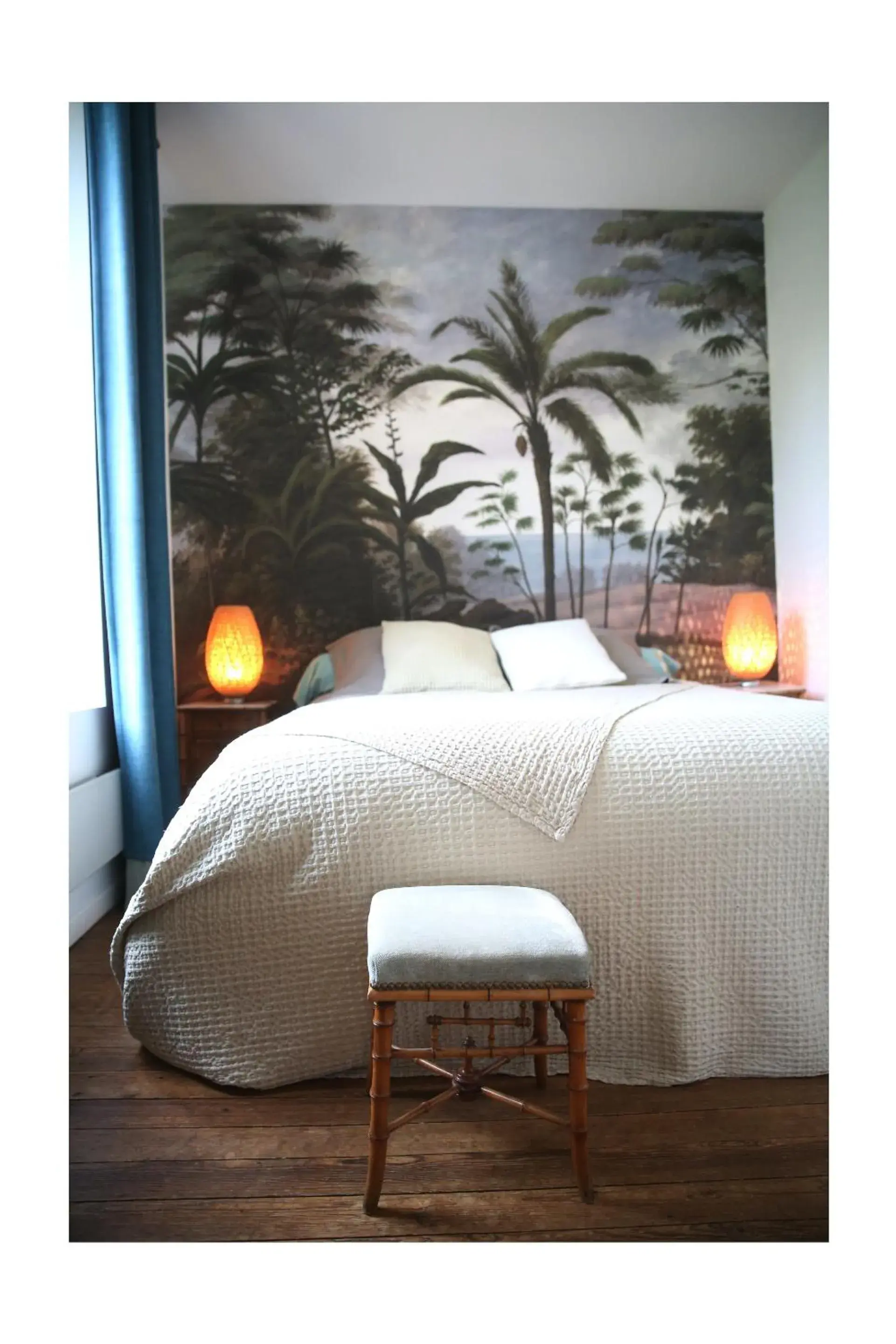 Bedroom, Bed in Château d'Harcelaines Bedroom, Bed in Château d'Harcelaines