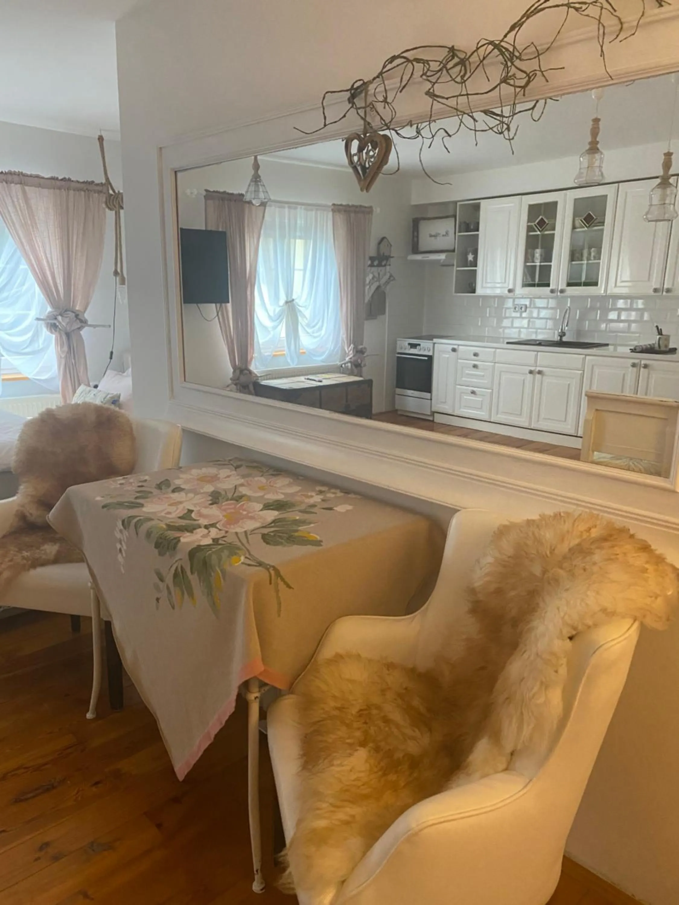 Kitchen or kitchenette in Lomnice nad Popelkou