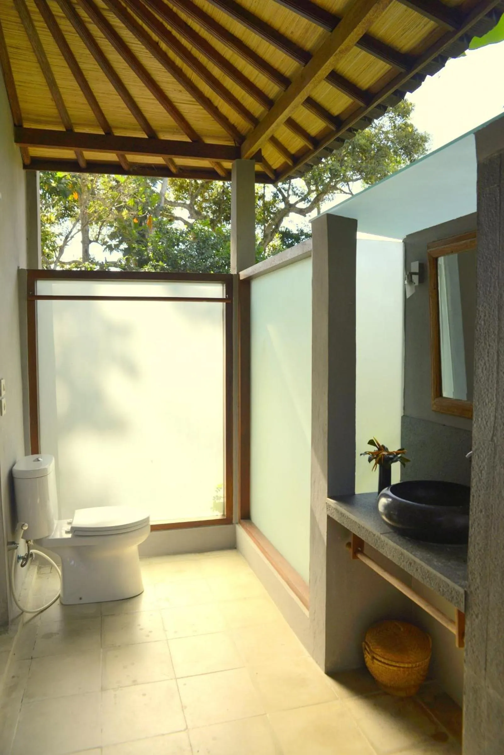 Toilet in Prashanti Bali