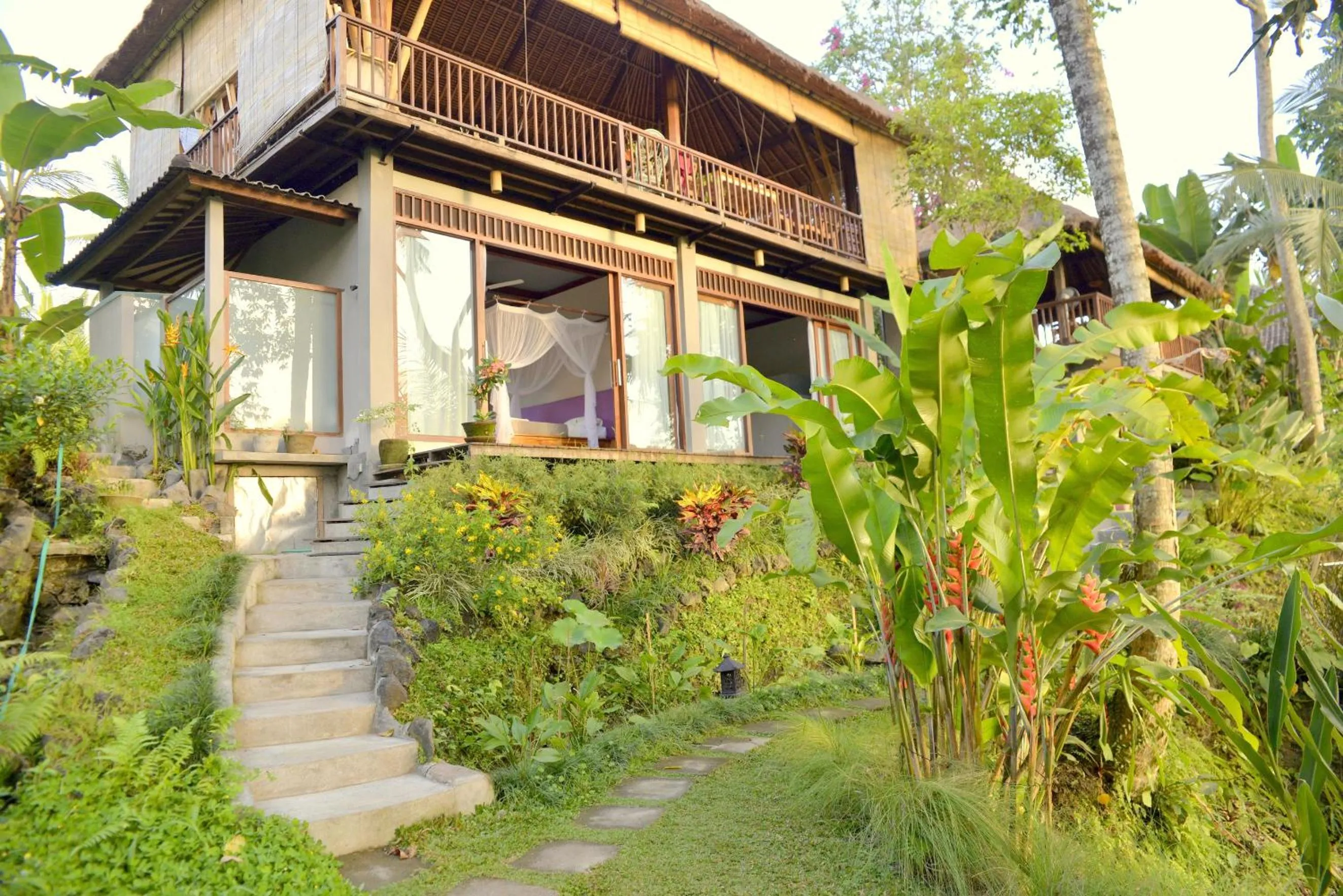 Facade/entrance in Prashanti Bali