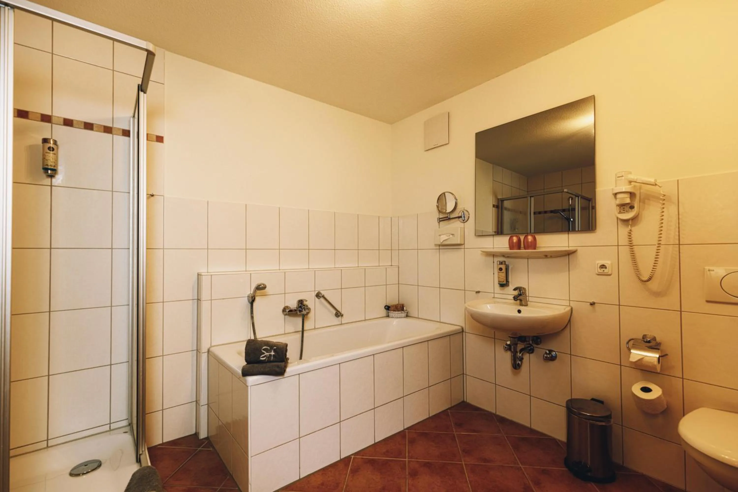 Shower in Seehotel Heidehof