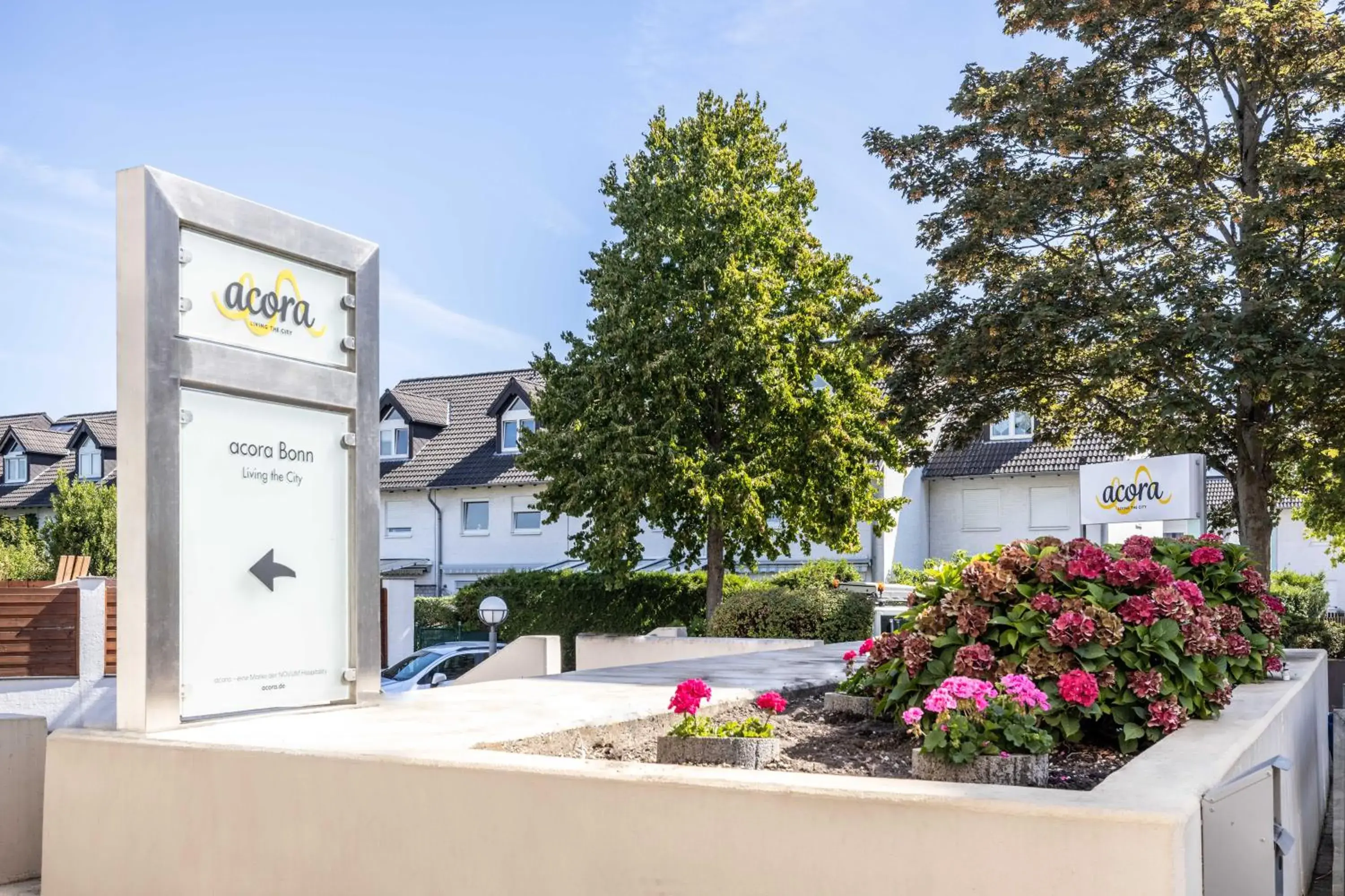 Facade/entrance in acora Bonn Living the City Facade/entrance in acora Bonn Living the City