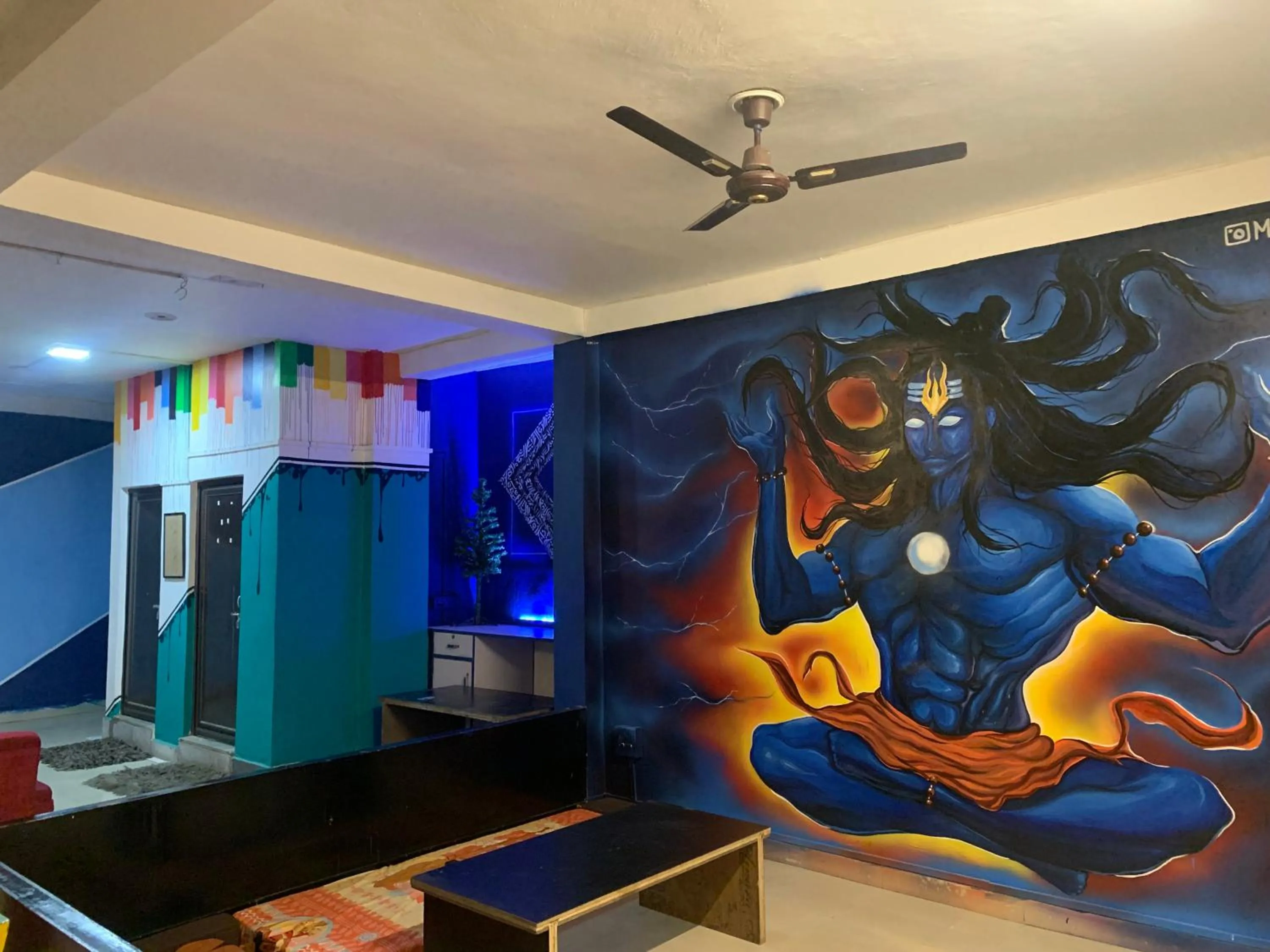 Decorative detail in Madsquad Hostel Dorms & Rooms