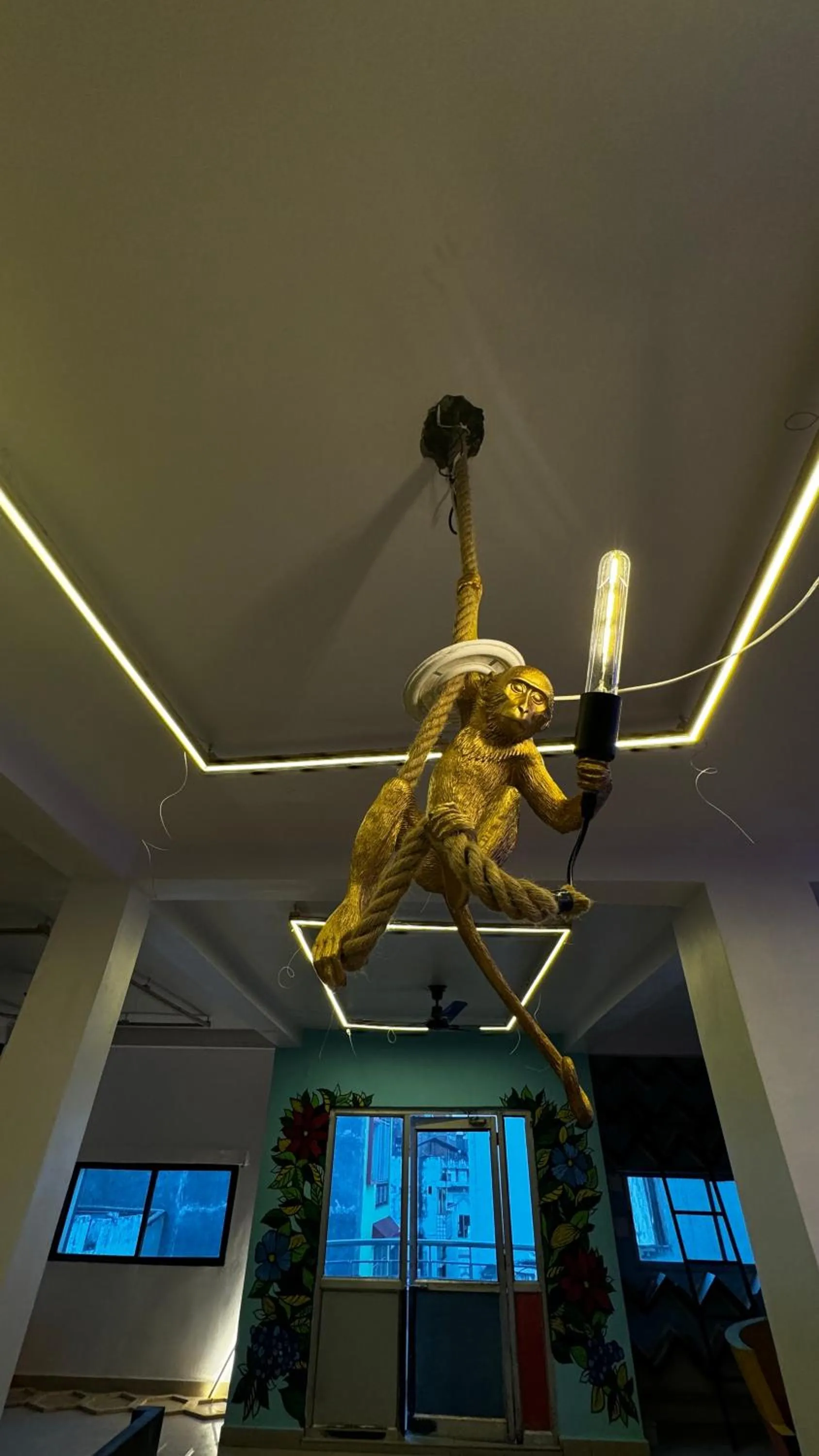 Decorative detail in Madsquad Hostel Dorms & Rooms