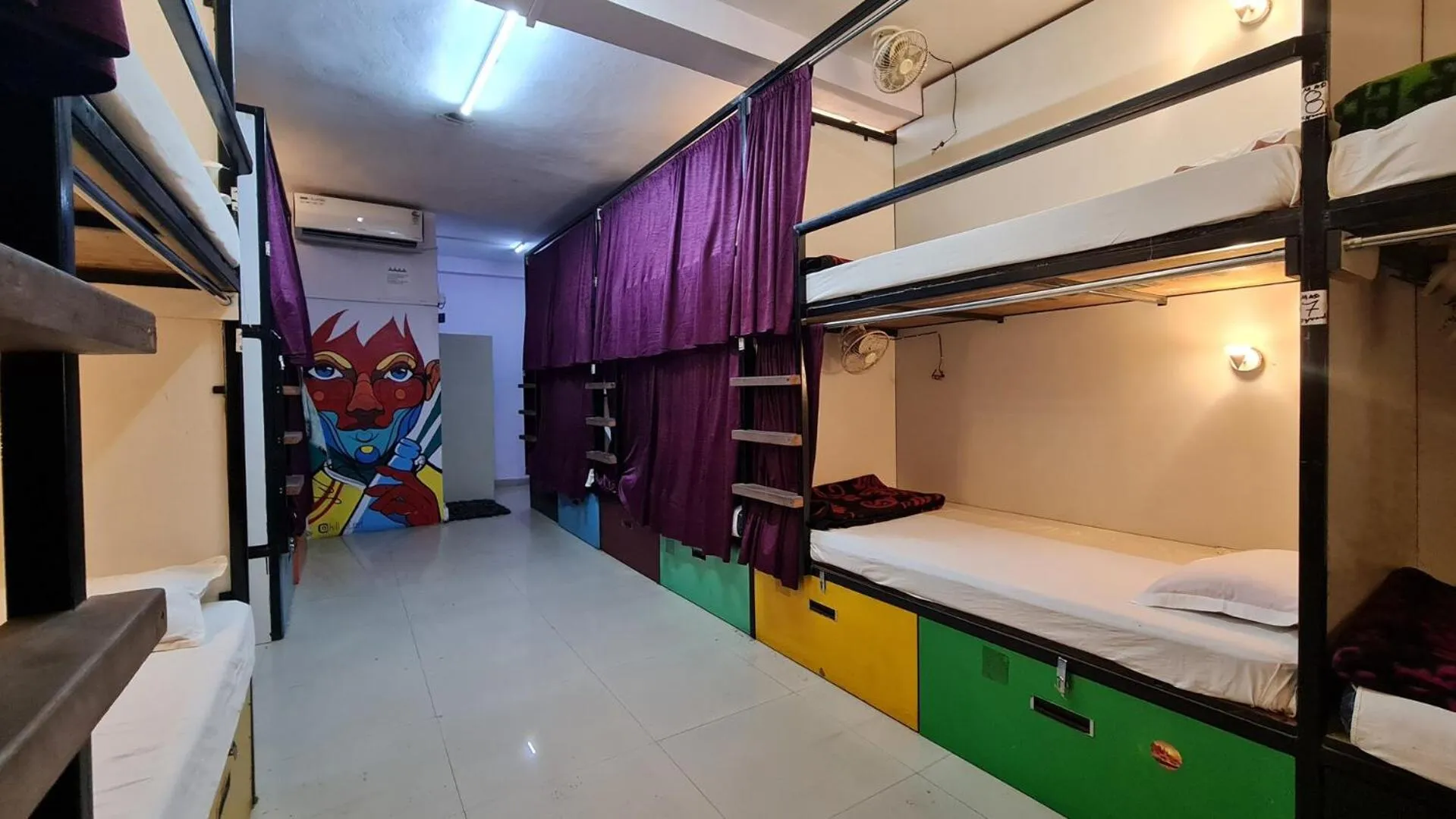 View (from property/room), Bed in Madsquad Hostel Dorms & Rooms