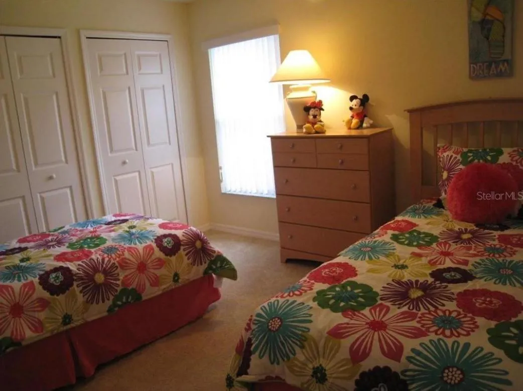 Bedroom, Bed in Family Vacation Home With Pool and Spa Near Disney and Universal