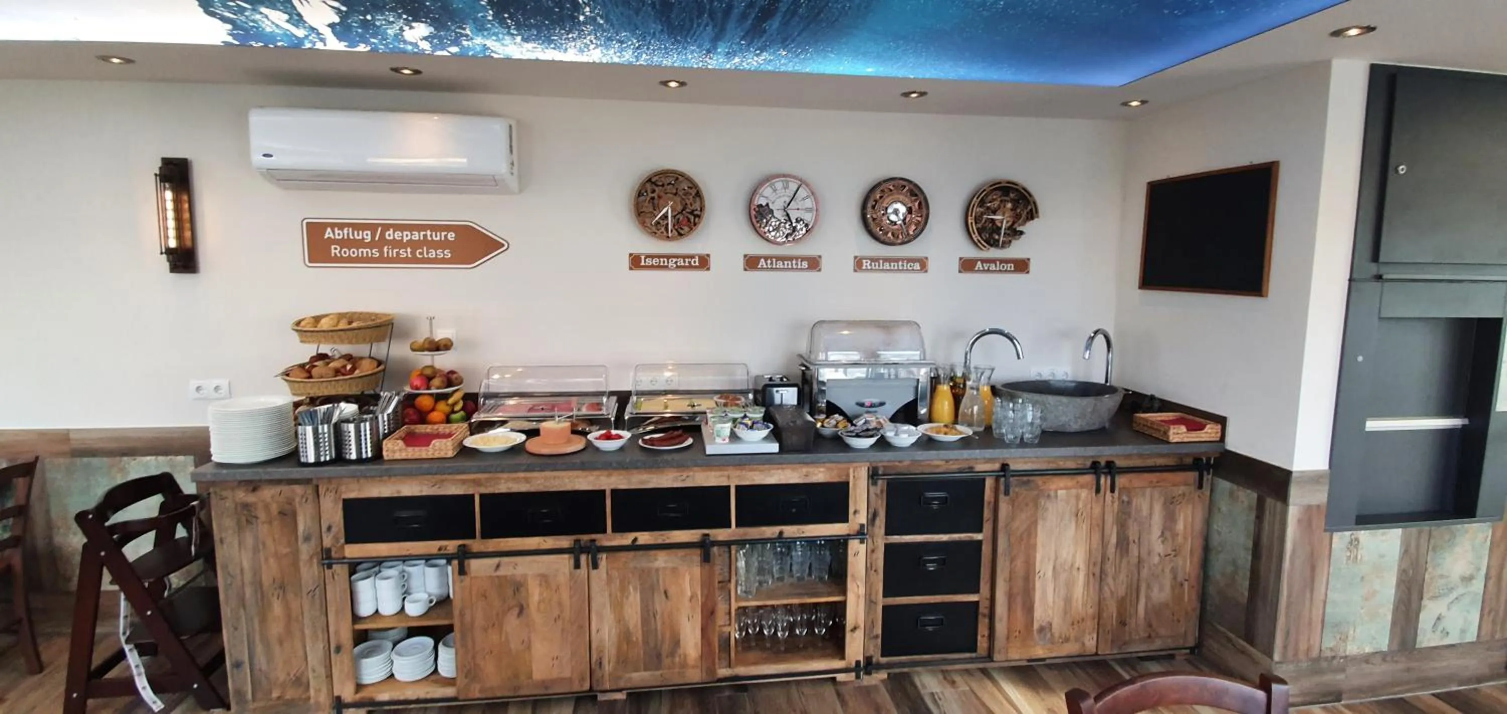 Breakfast in AVALON ideal gelegen zwischen Europapark und Rulantica