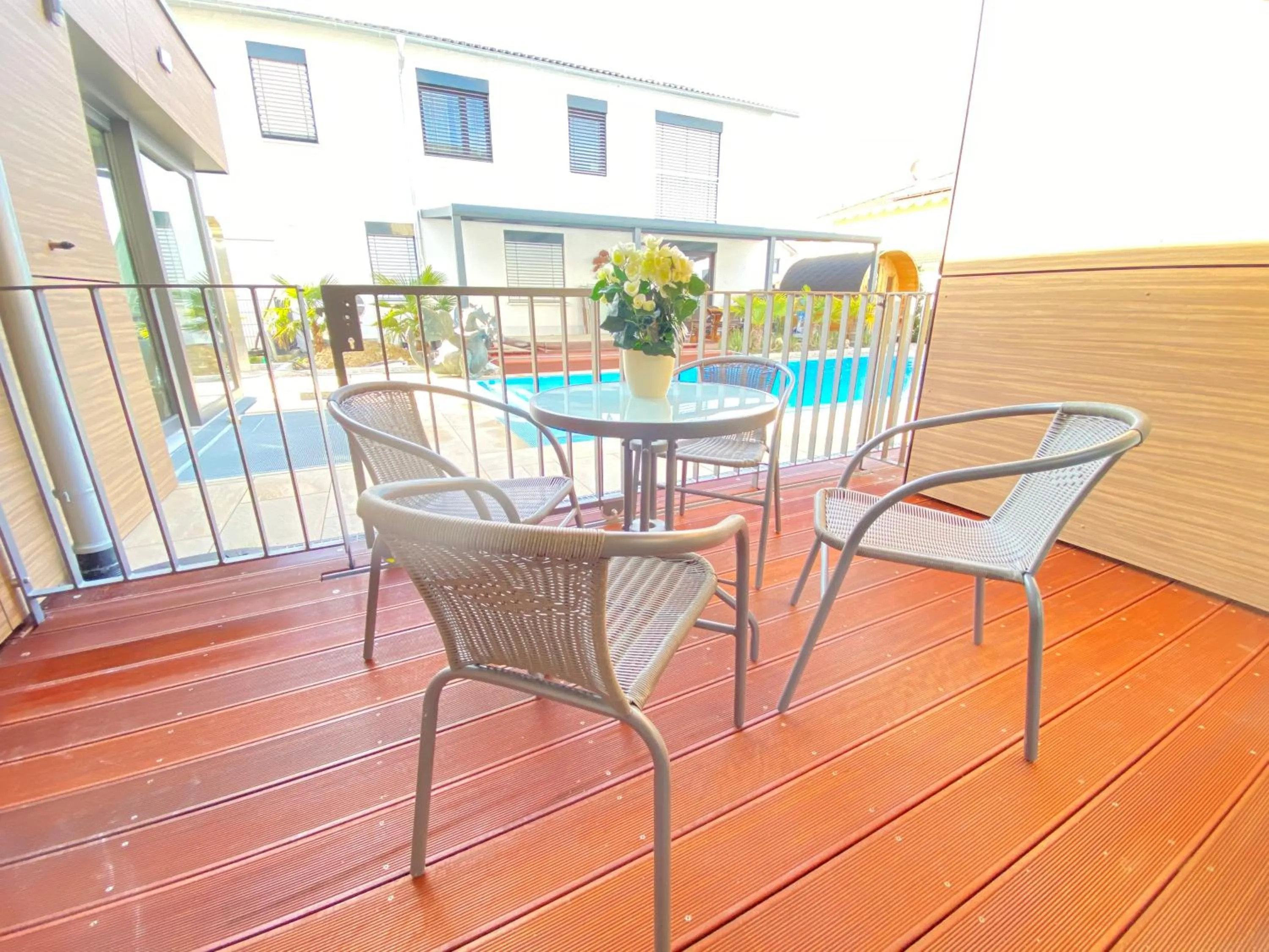 Balcony/Terrace in AVALON ideal gelegen zwischen Europapark und Rulantica