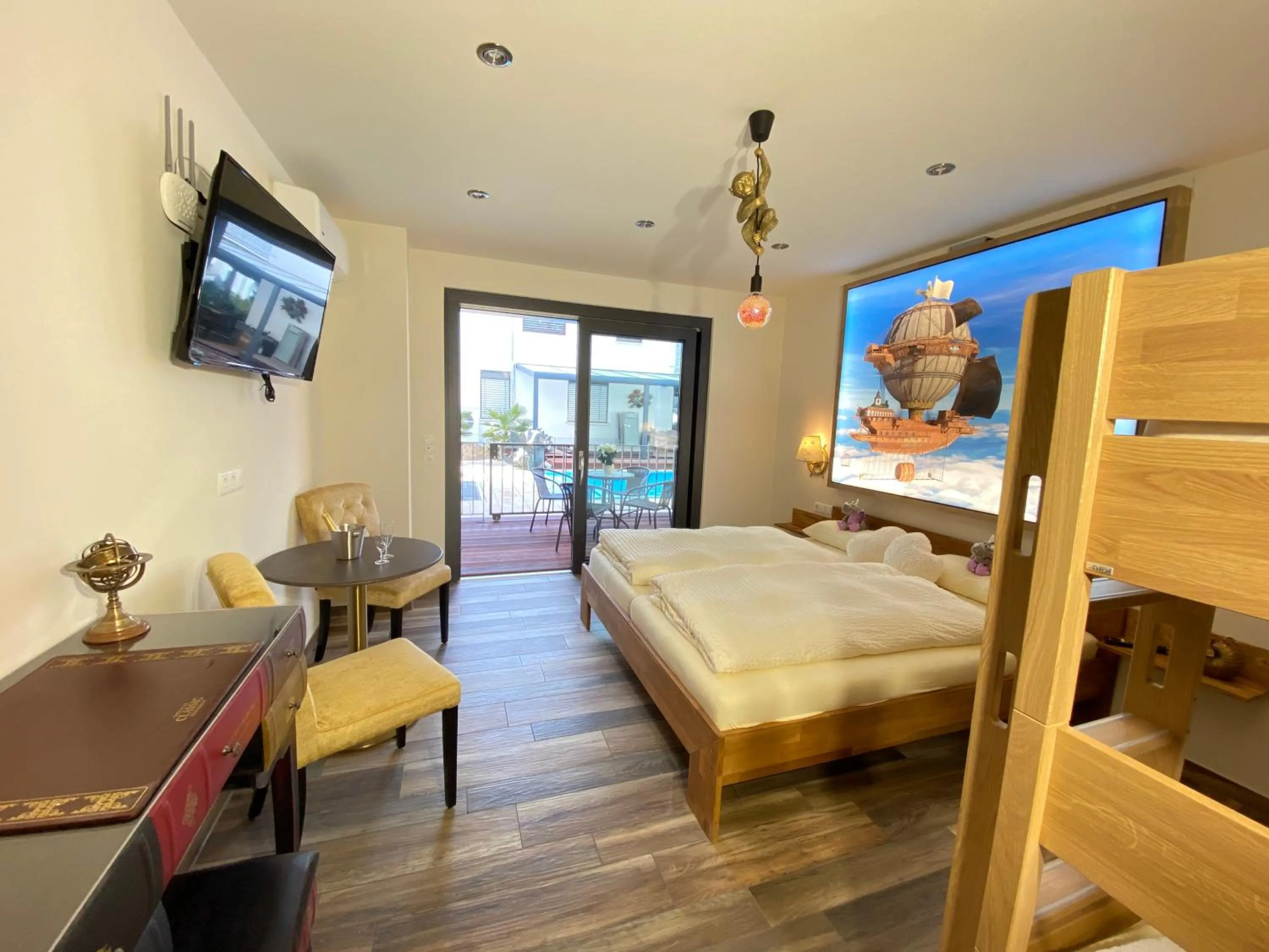 Photo of the whole room, Bed in AVALON ideal gelegen zwischen Europapark und Rulantica