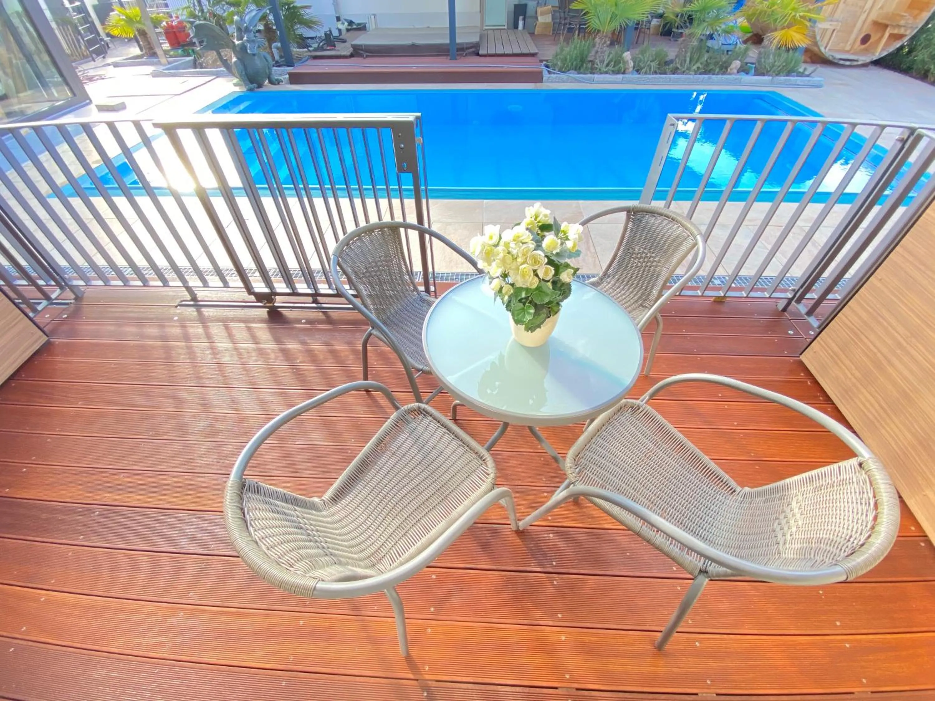 Balcony/Terrace in AVALON ideal gelegen zwischen Europapark und Rulantica