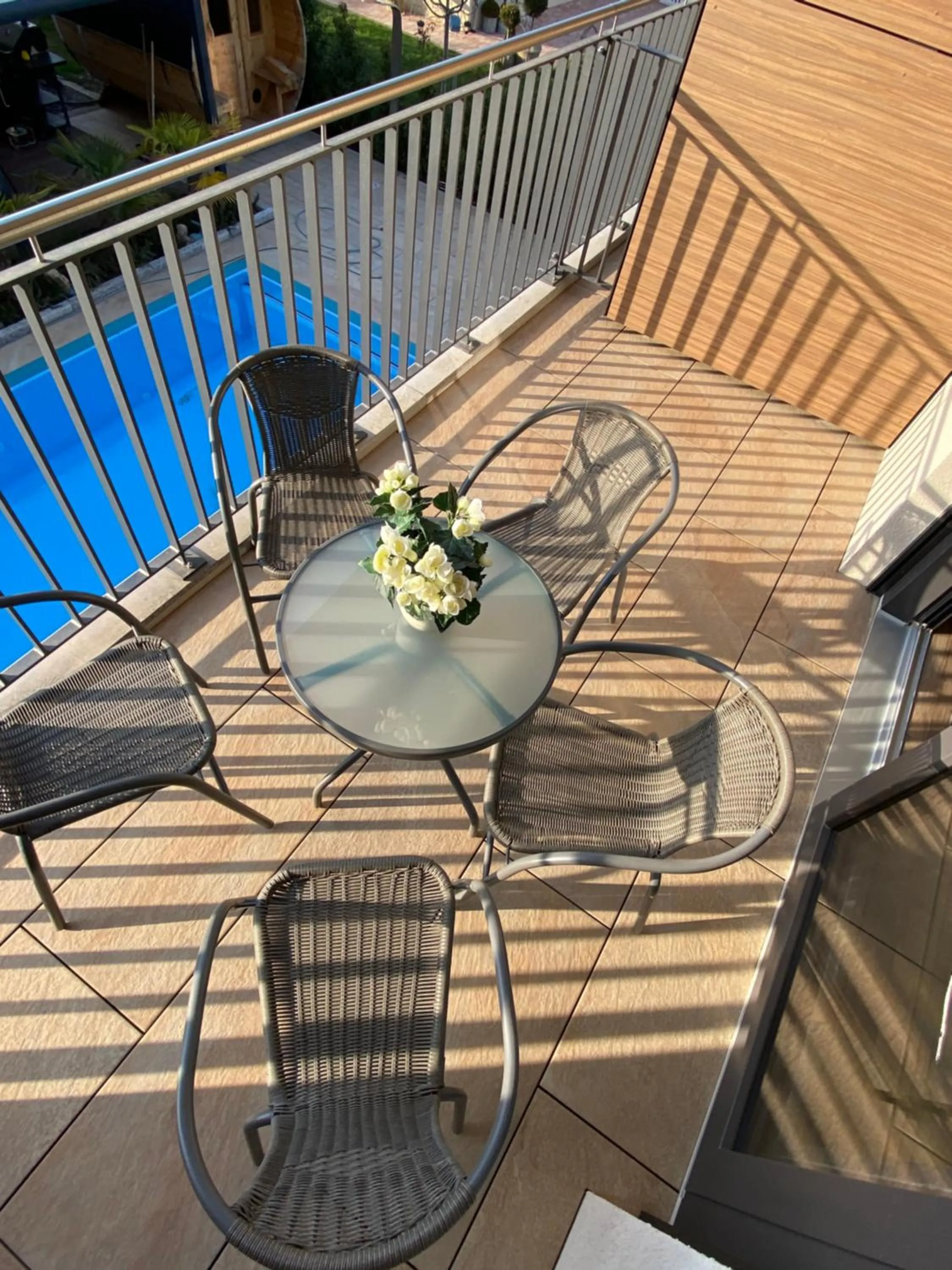 Balcony/Terrace in AVALON ideal gelegen zwischen Europapark und Rulantica