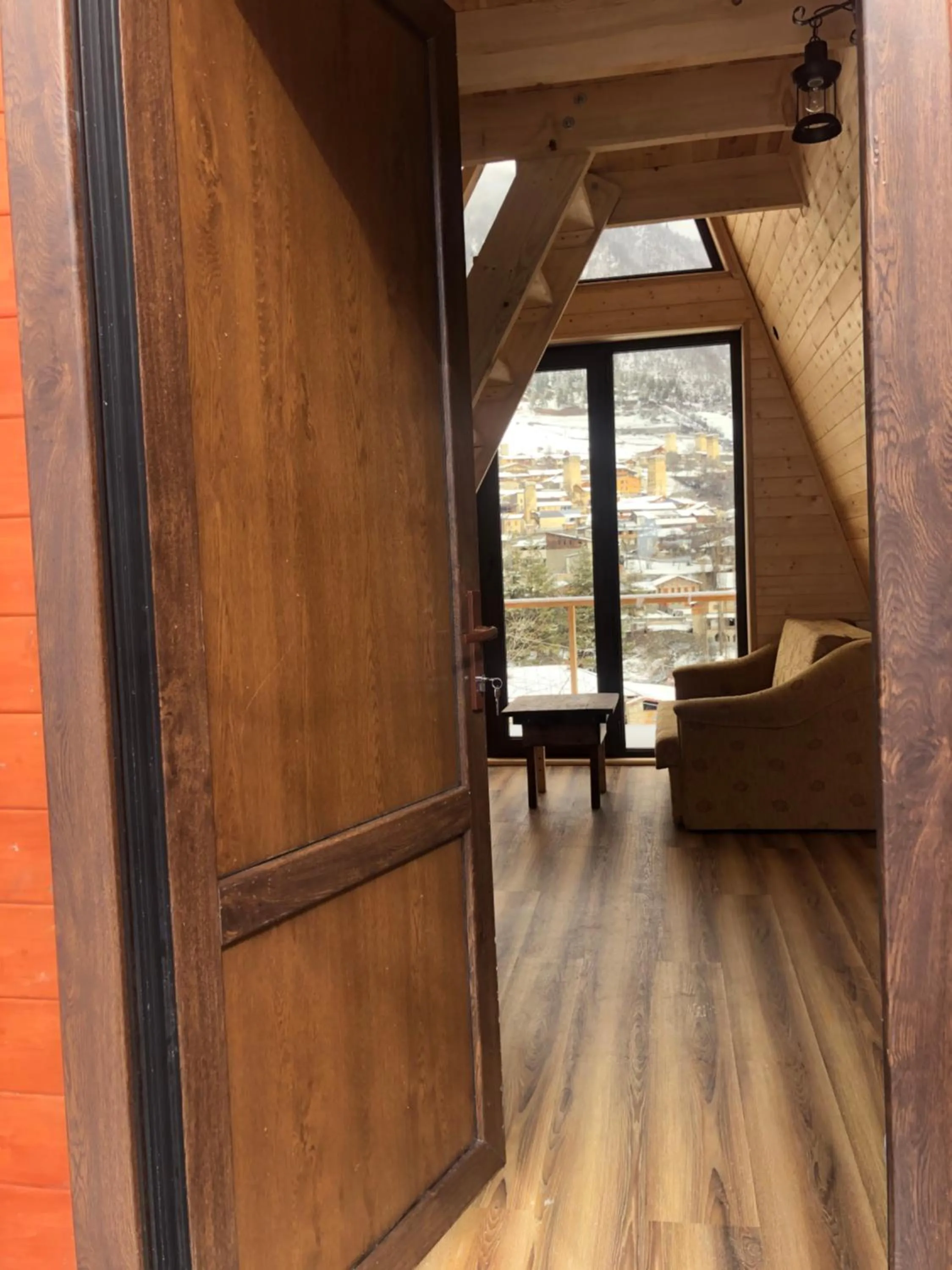 Living room in Paradiso Mestia