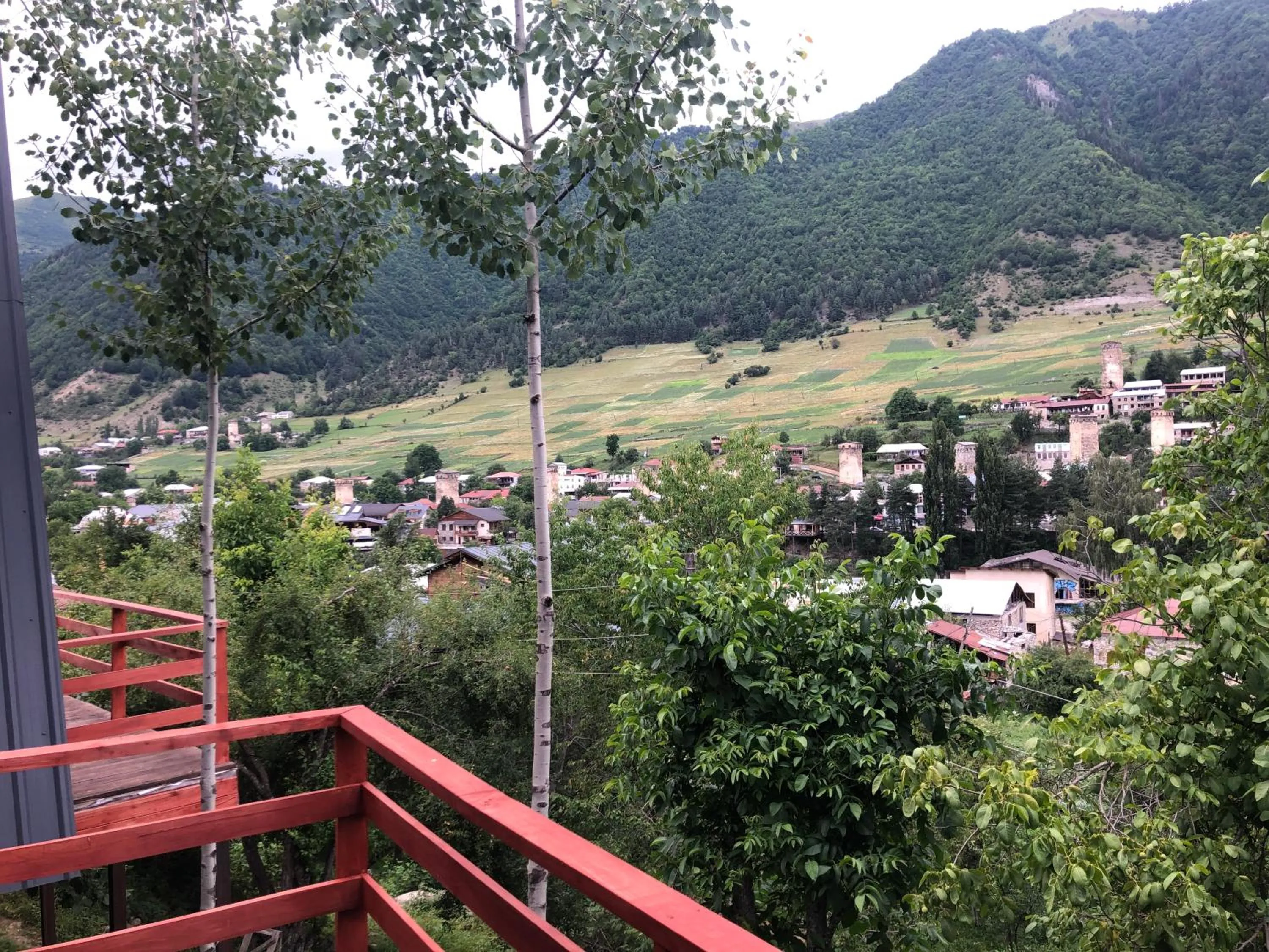 Balcony/Terrace in Paradiso Mestia