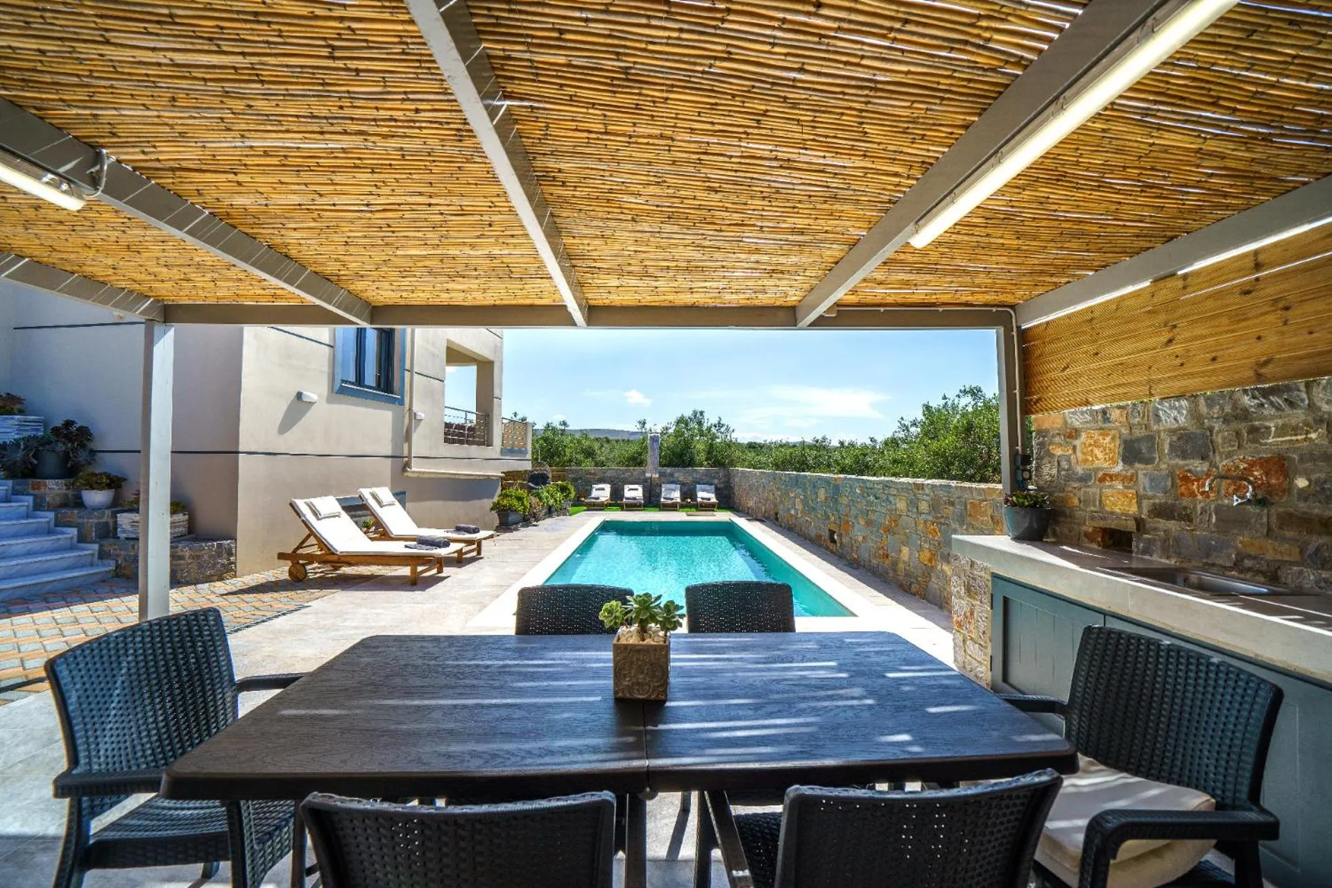 Patio in Angelina Cretan Villas