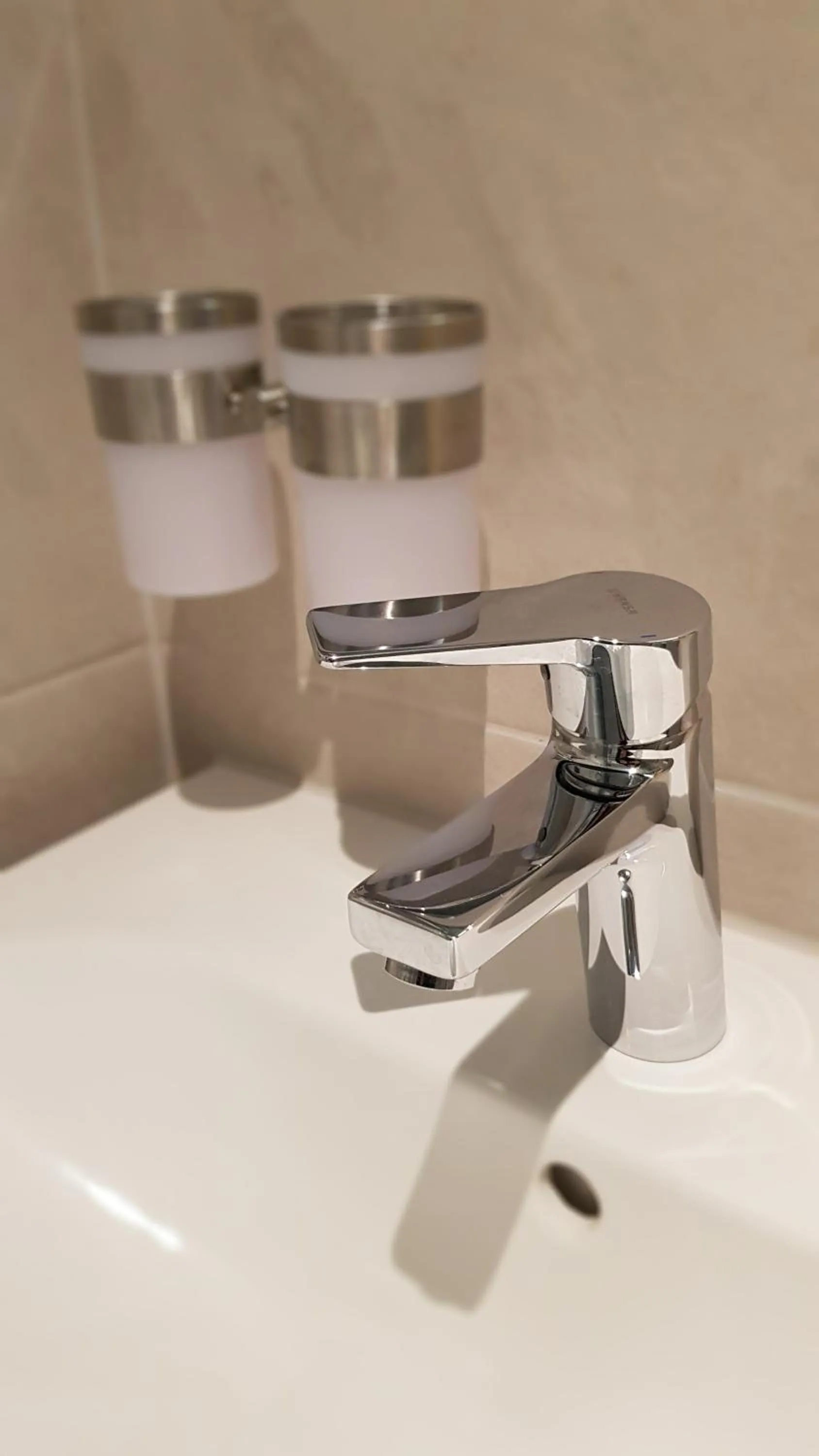 Bathroom in Cross-Country-Hotel Hirsch