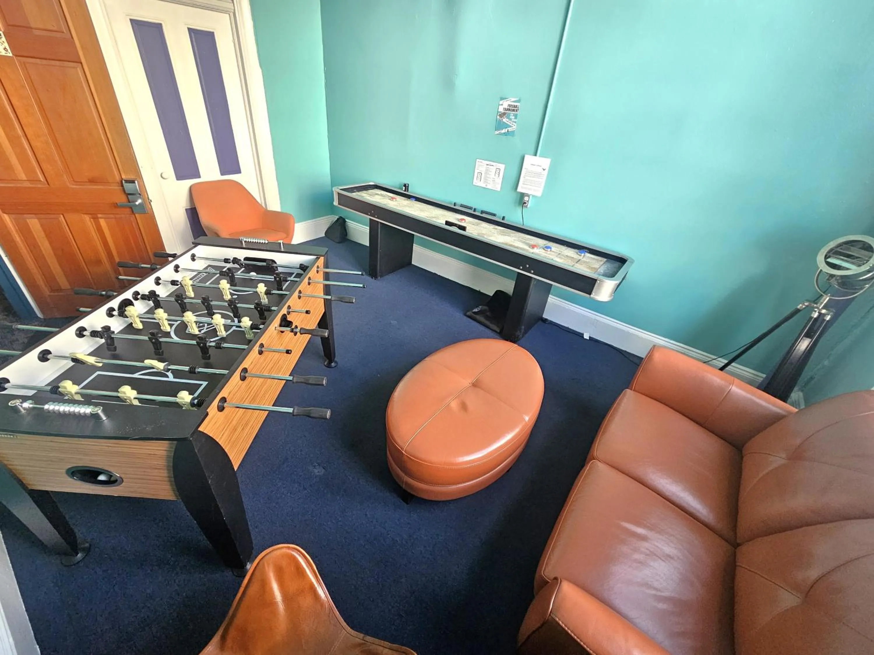 Game Room in Gaslamp Hostel