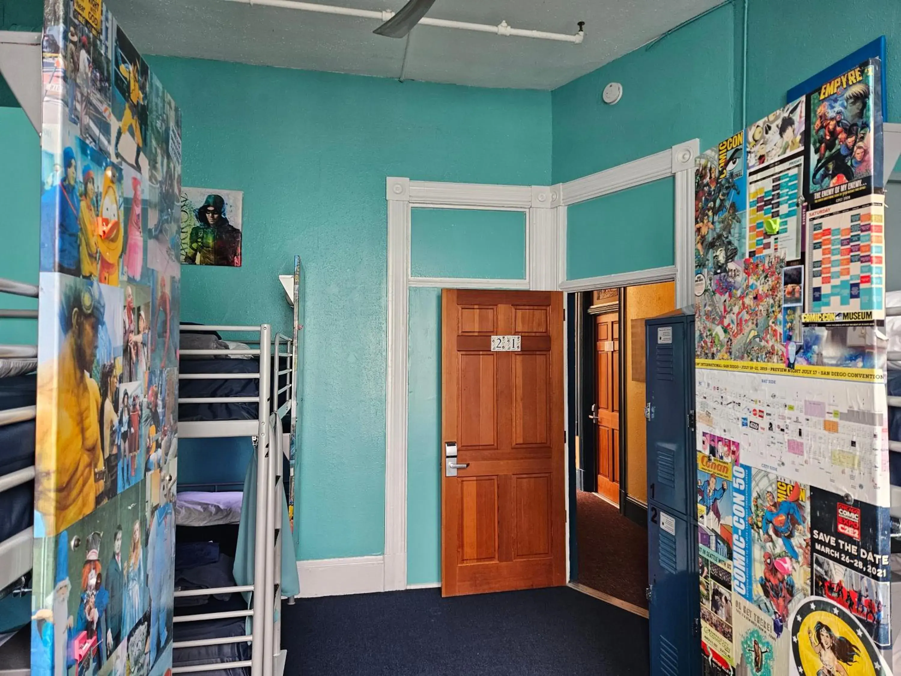 Bedroom in Gaslamp Hostel Bedroom in Gaslamp Hostel