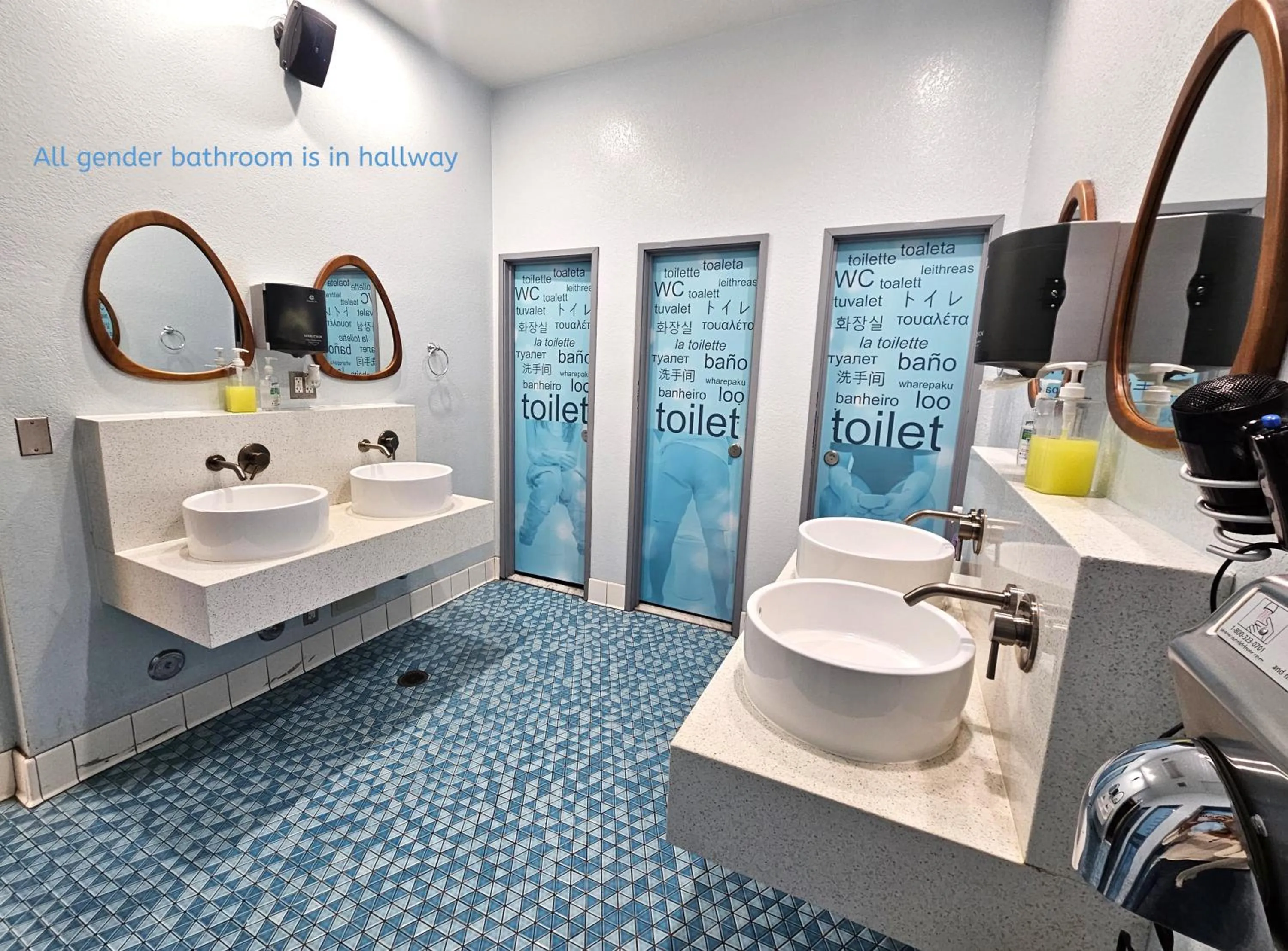 Bathroom in Gaslamp Hostel