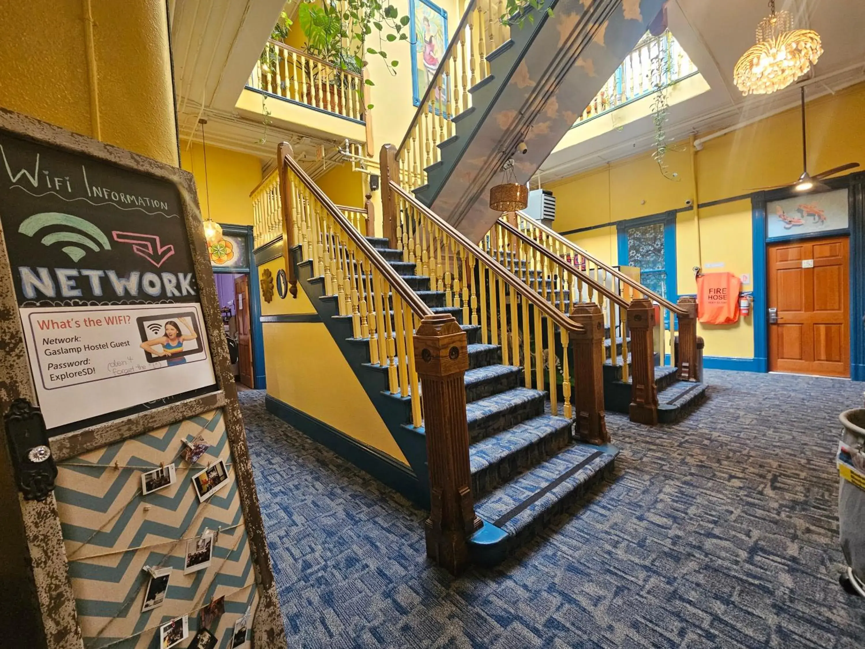 Lobby or reception in Gaslamp Hostel Lobby or reception in Gaslamp Hostel