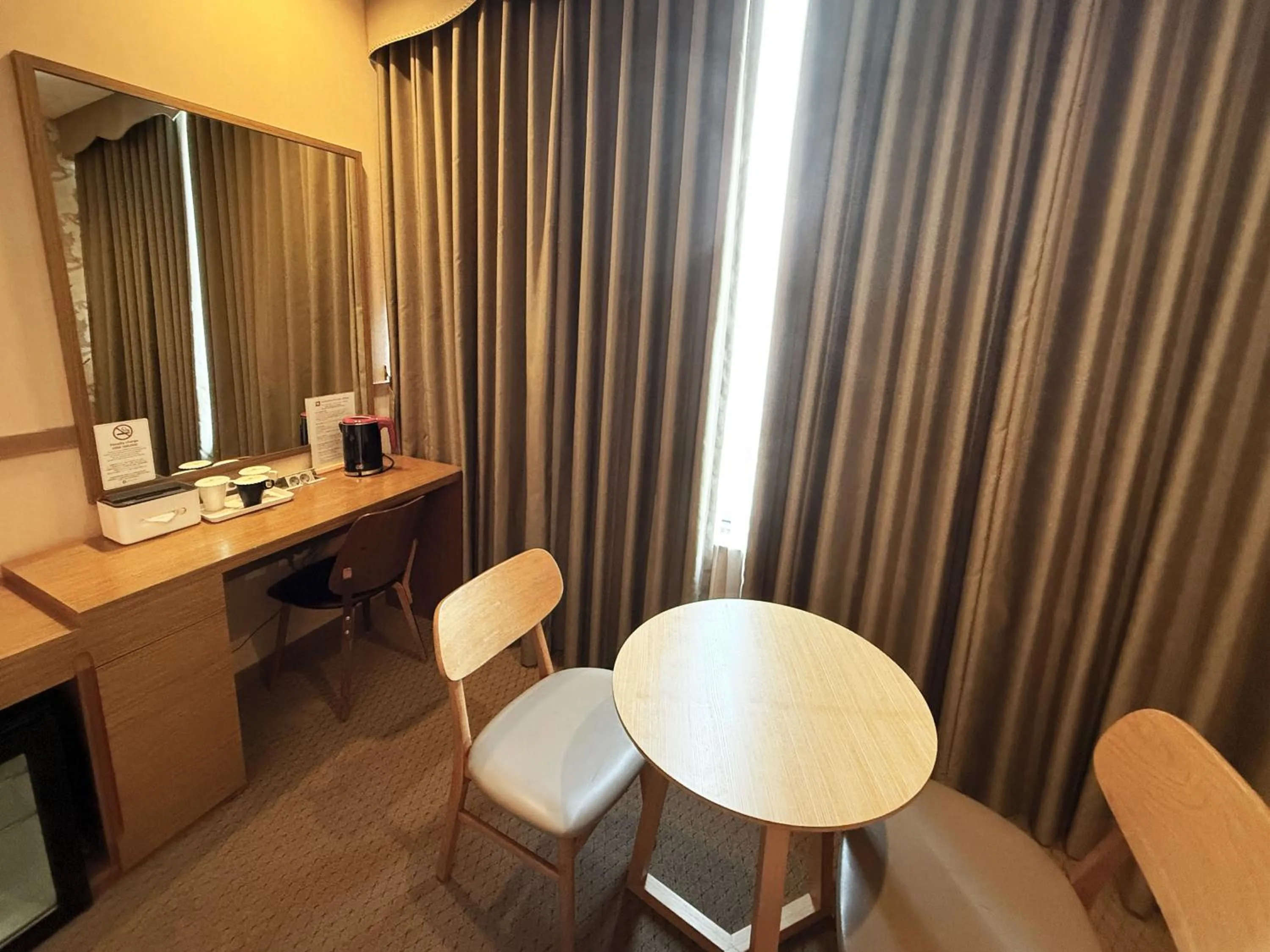 Seating area in Mohenic Hotel Seoul Myeongdong