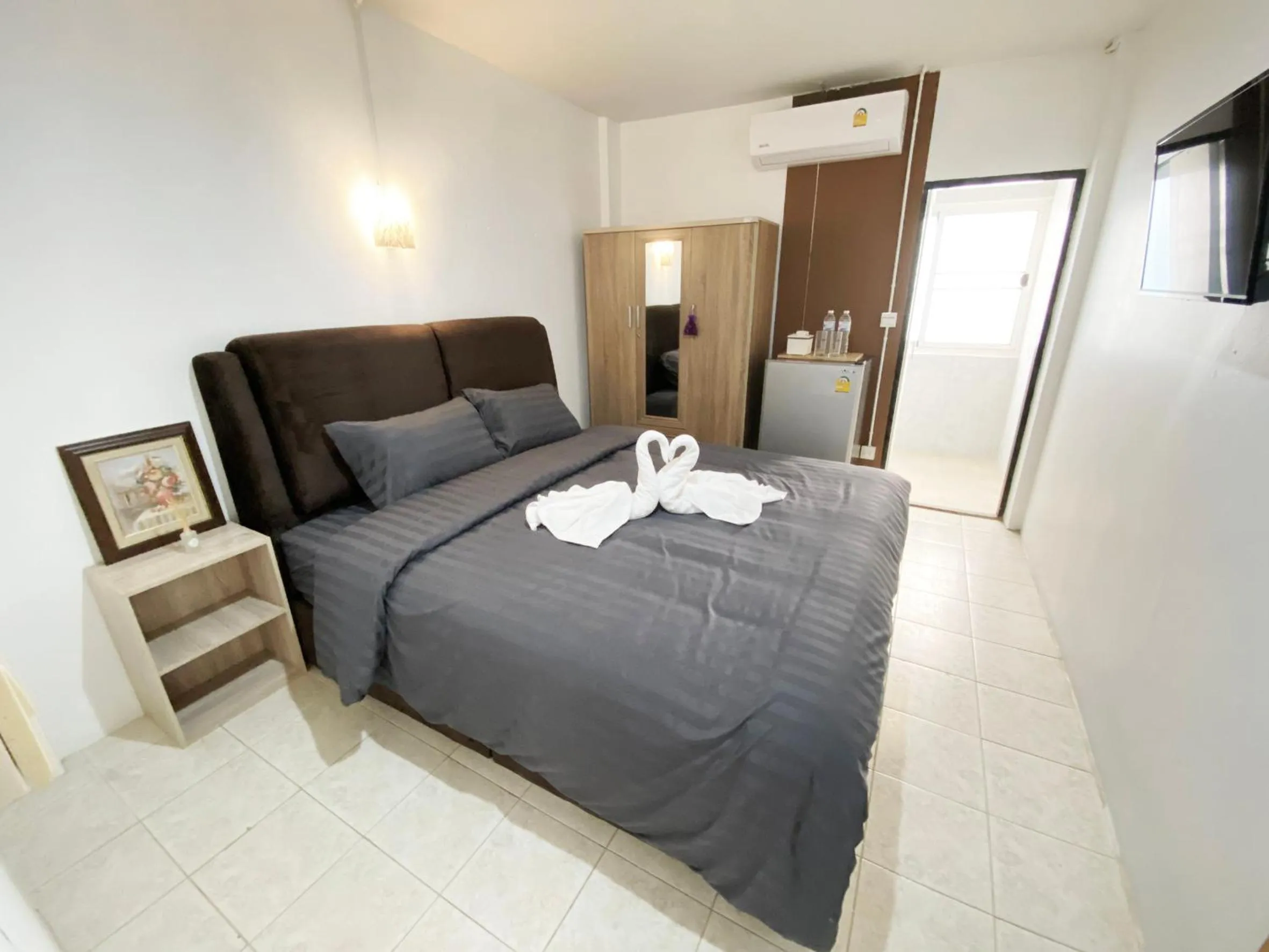 Bedroom, Bed in Racha caftel - 7 house - รชาคาฟเทล