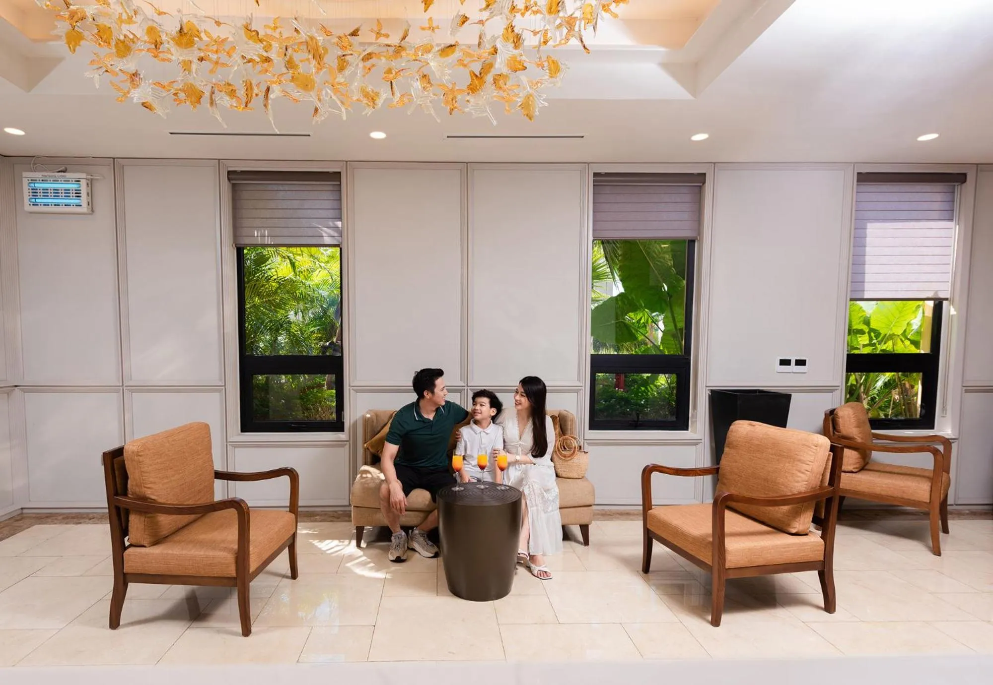 Living room in Wyndham Sky Lake Resort and Villas