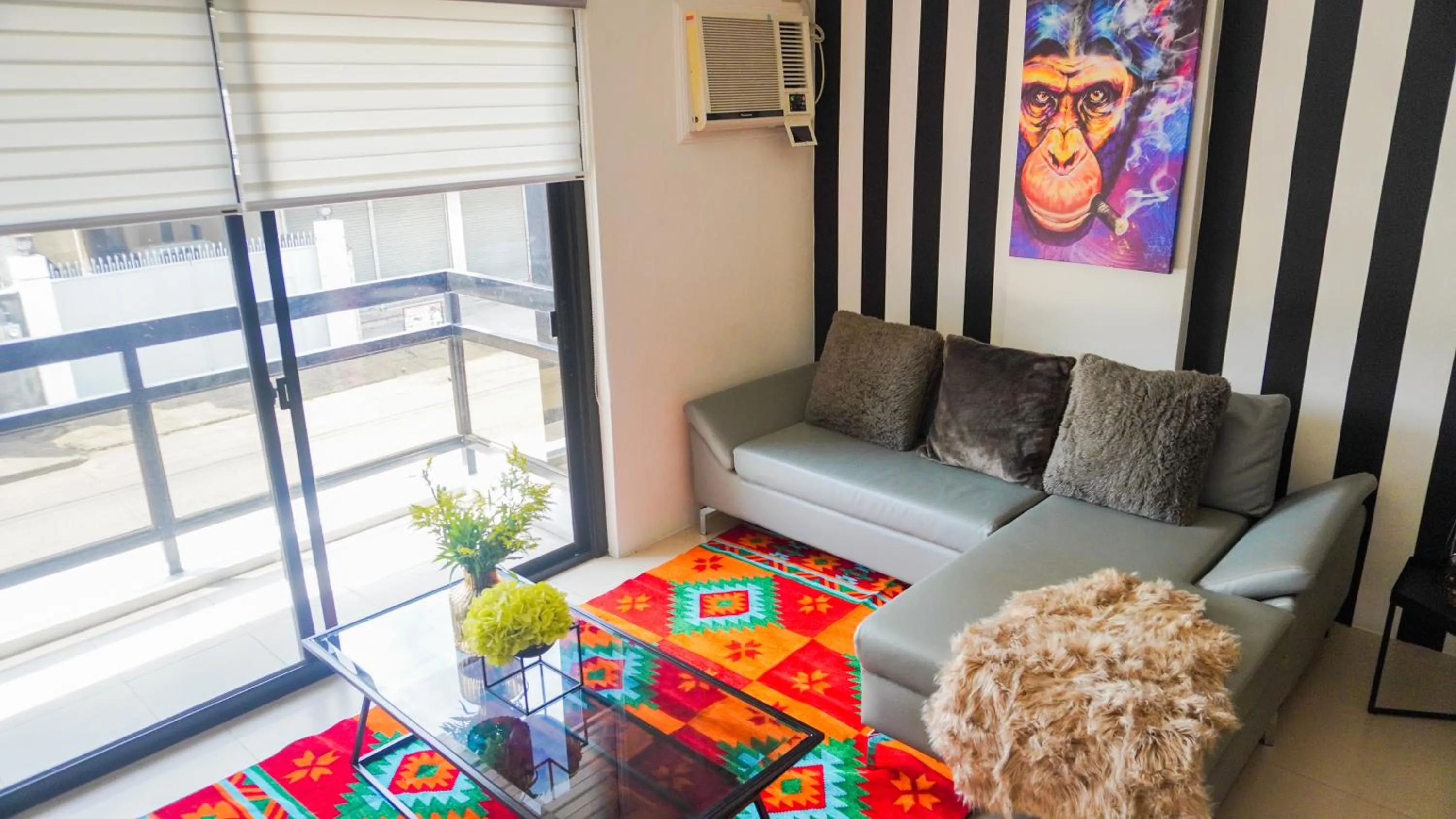 Living room in UNWND Residences Dumaguete