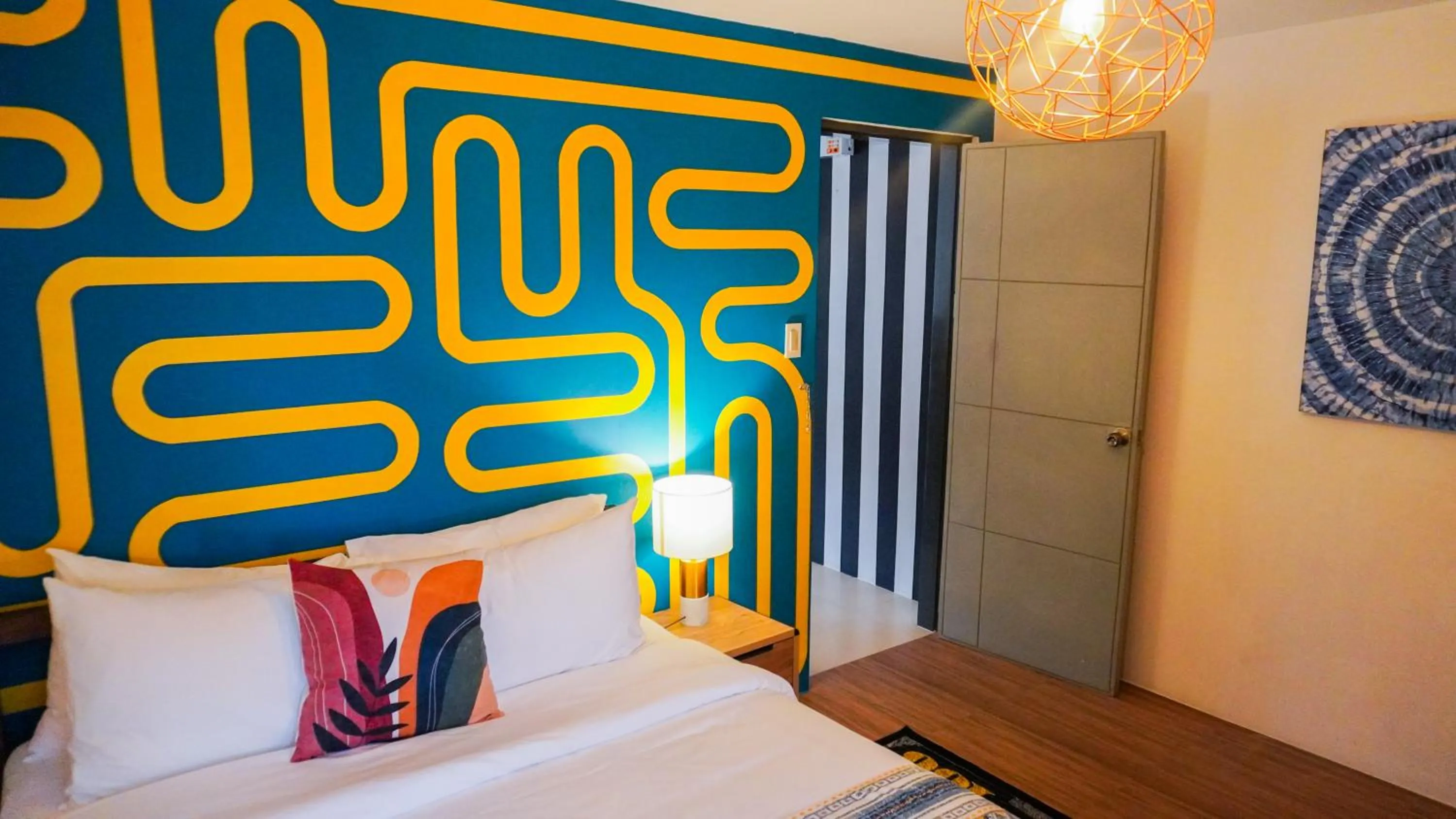 Bed in UNWND Residences Dumaguete