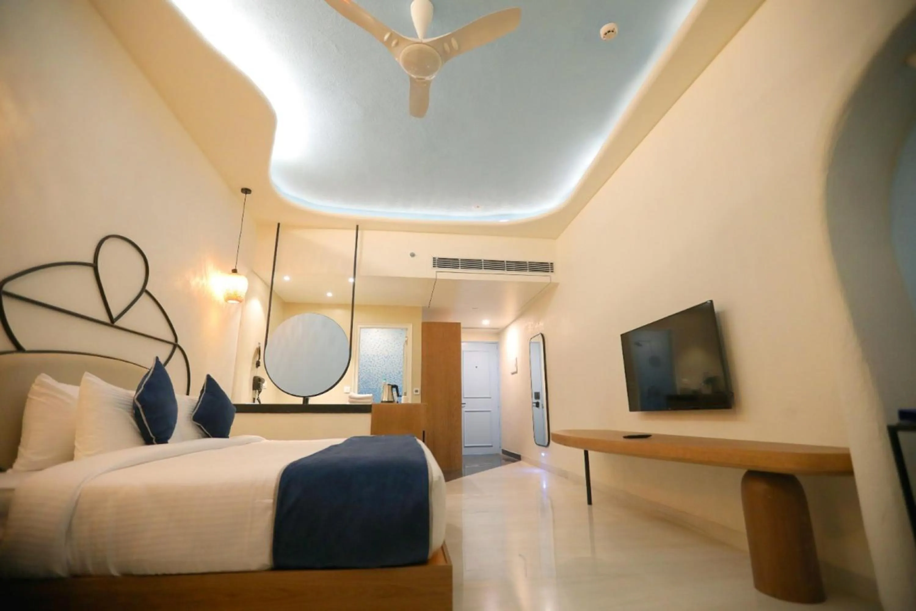 Bed in Ramee Royal Resort & Spa - Udaipur