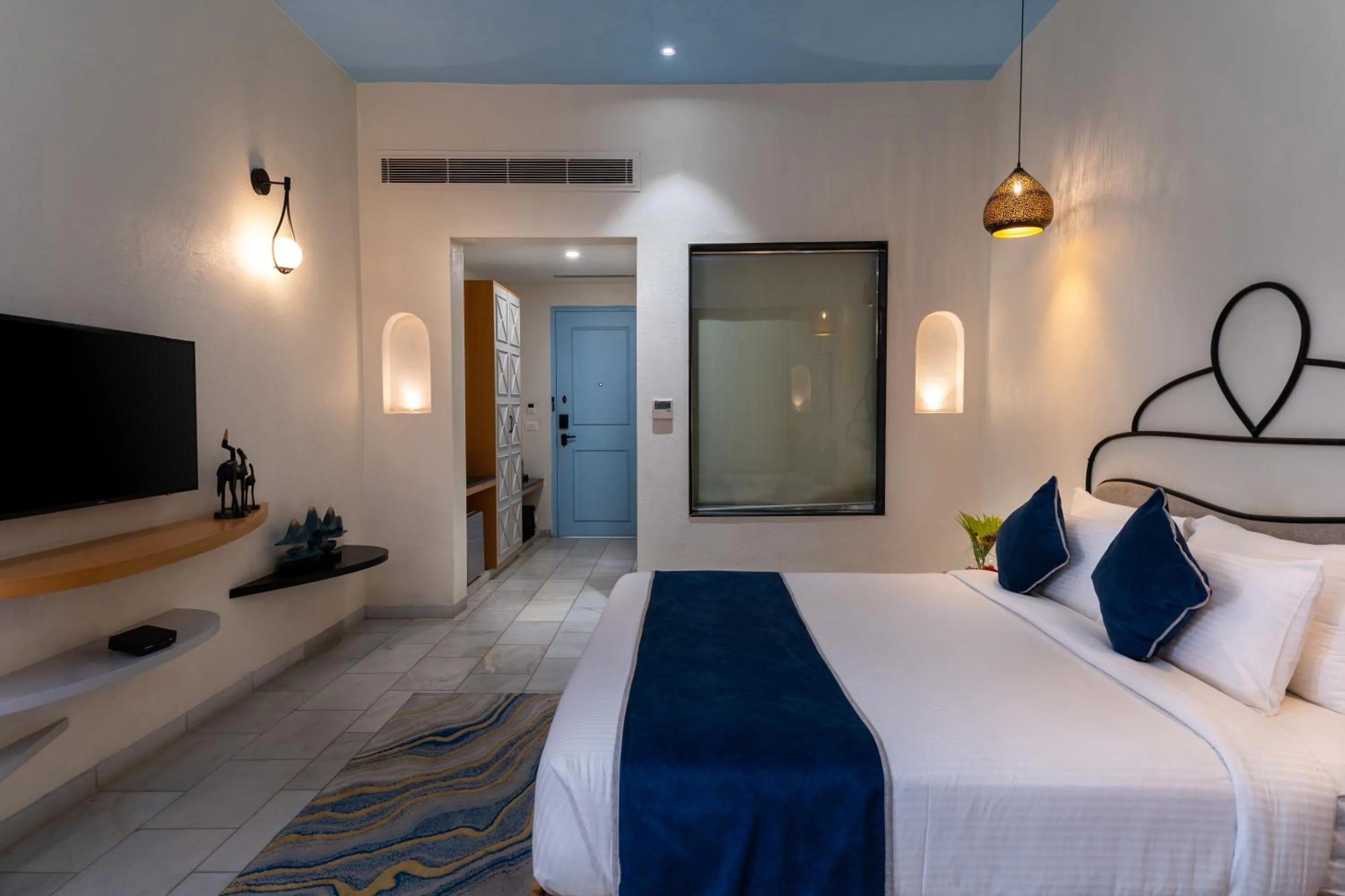 Photo of the whole room, Bed in Ramee Royal Resort & Spa - Udaipur