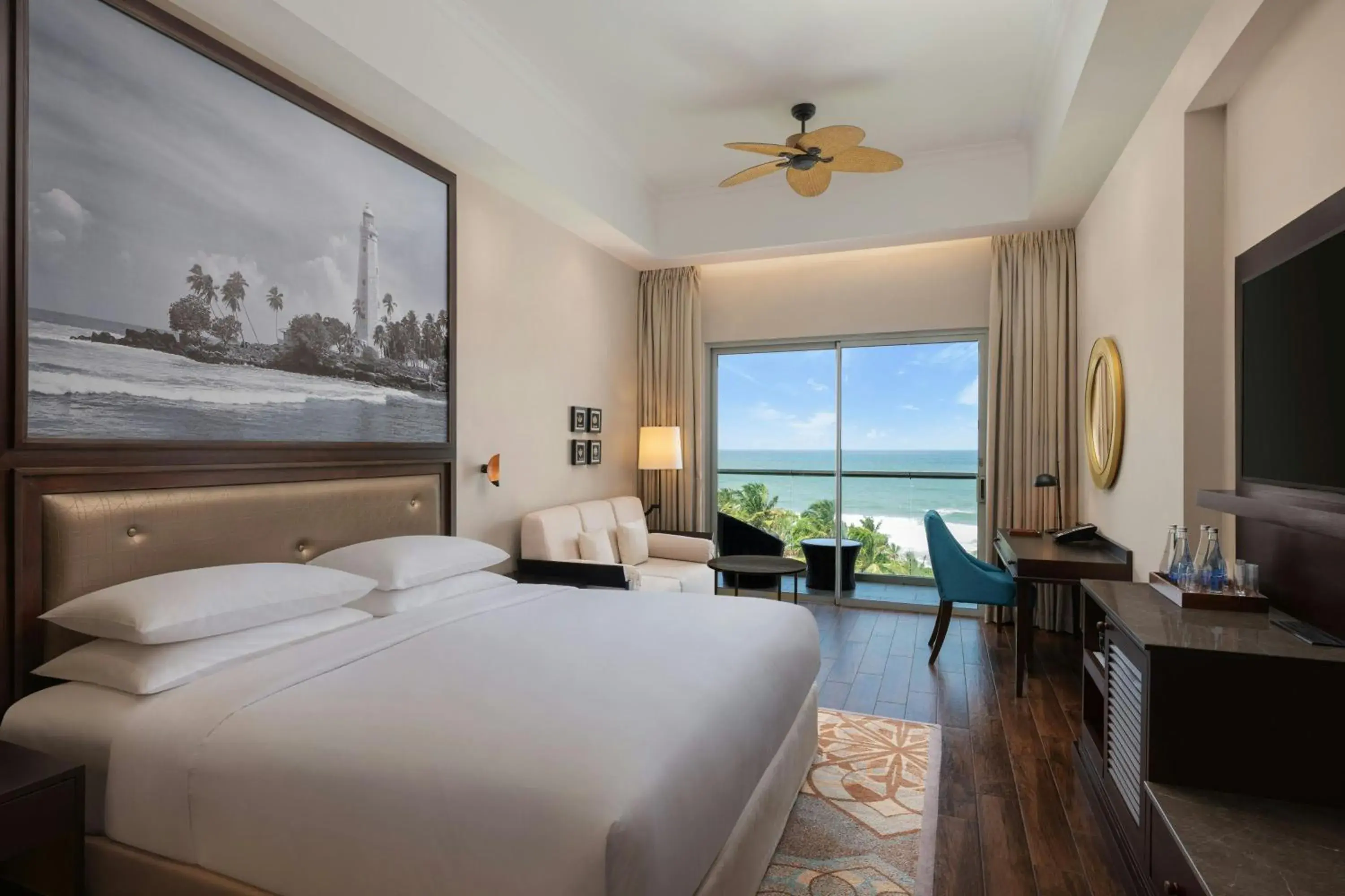 Deluxe Guest room, 1 King, Ocean view, Balcony - single occupancy in Sheraton Kosgoda Turtle Beach Resort Deluxe Guest room, 1 King, Ocean view, Balcony - single occupancy in Sheraton Kosgoda Turtle Beach Resort