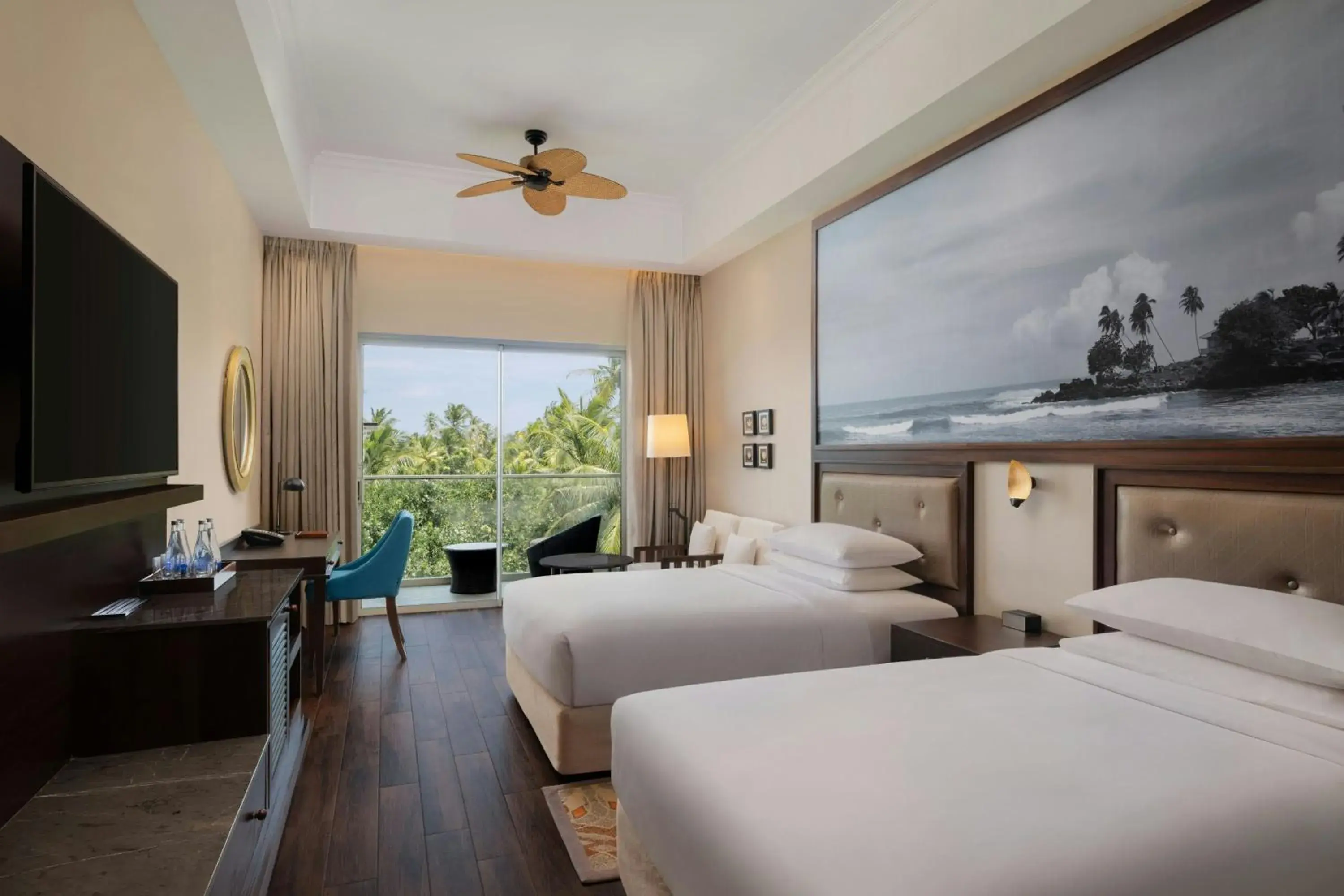 Deluxe Guest room, 2 Twin/Single Bed(s), Garden view, Balcony - single occupancy in Sheraton Kosgoda Turtle Beach Resort Deluxe Guest room, 2 Twin/Single Bed(s), Garden view, Balcony - single occupancy in Sheraton Kosgoda Turtle Beach Resort