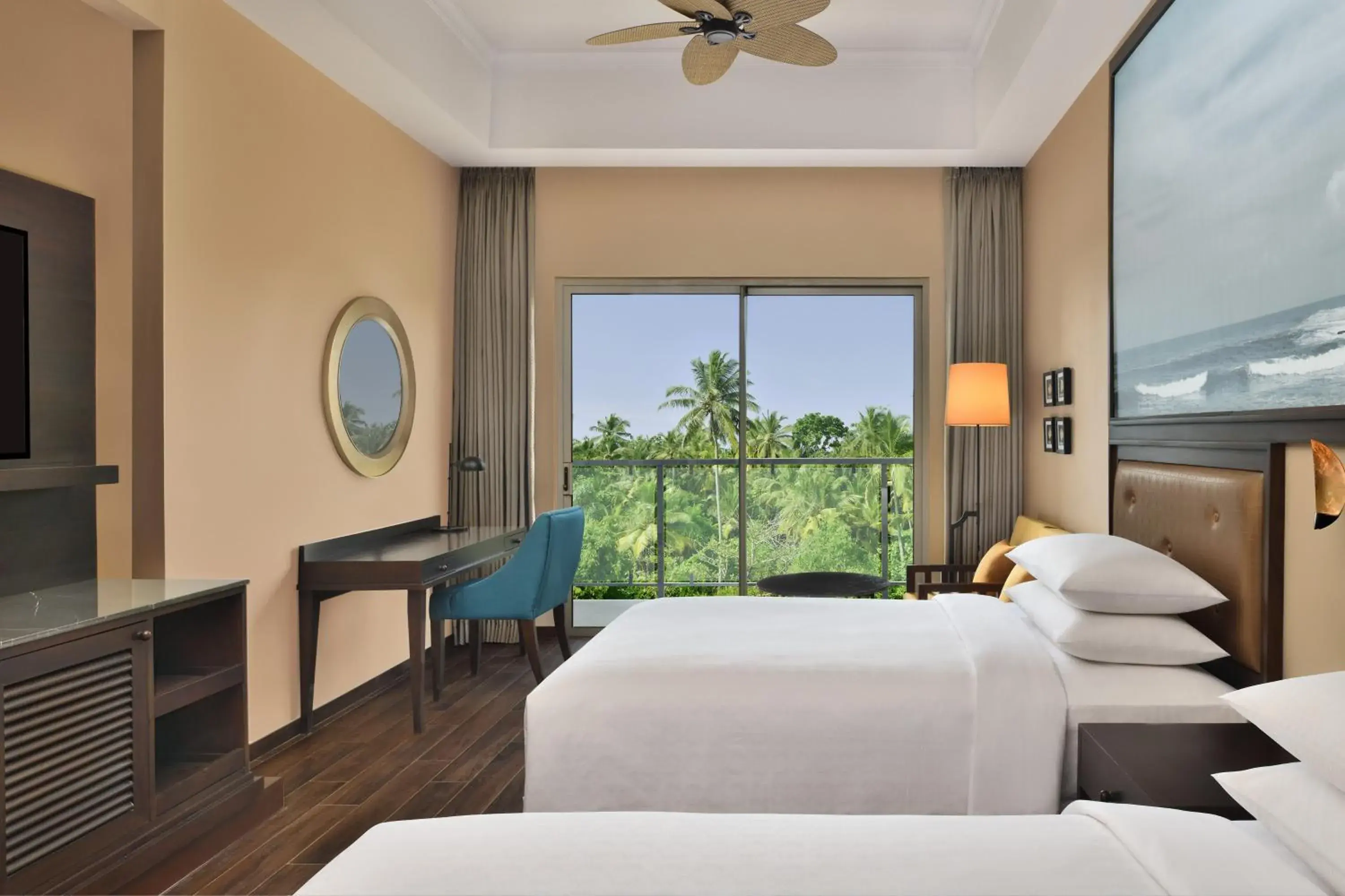 Deluxe Guest room, 2 Twin/Single Bed(s), Garden view, Balcony - single occupancy in Sheraton Kosgoda Turtle Beach Resort Deluxe Guest room, 2 Twin/Single Bed(s), Garden view, Balcony - single occupancy in Sheraton Kosgoda Turtle Beach Resort